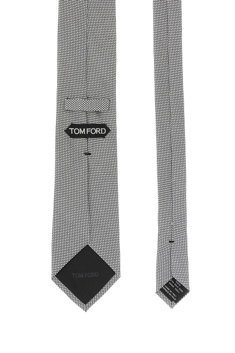 TOM FORD Jacquard tie outlook