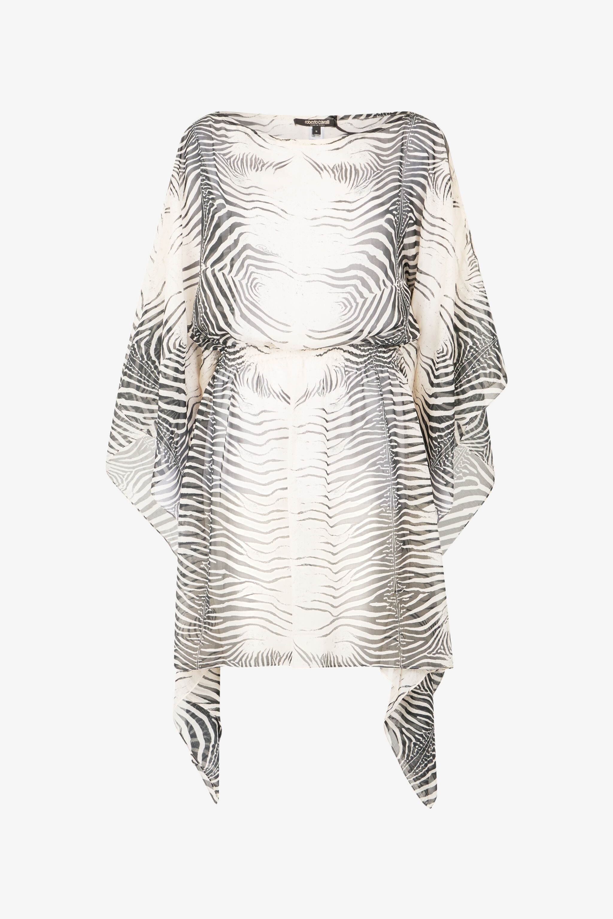 Zebra-Print Caftan - 1