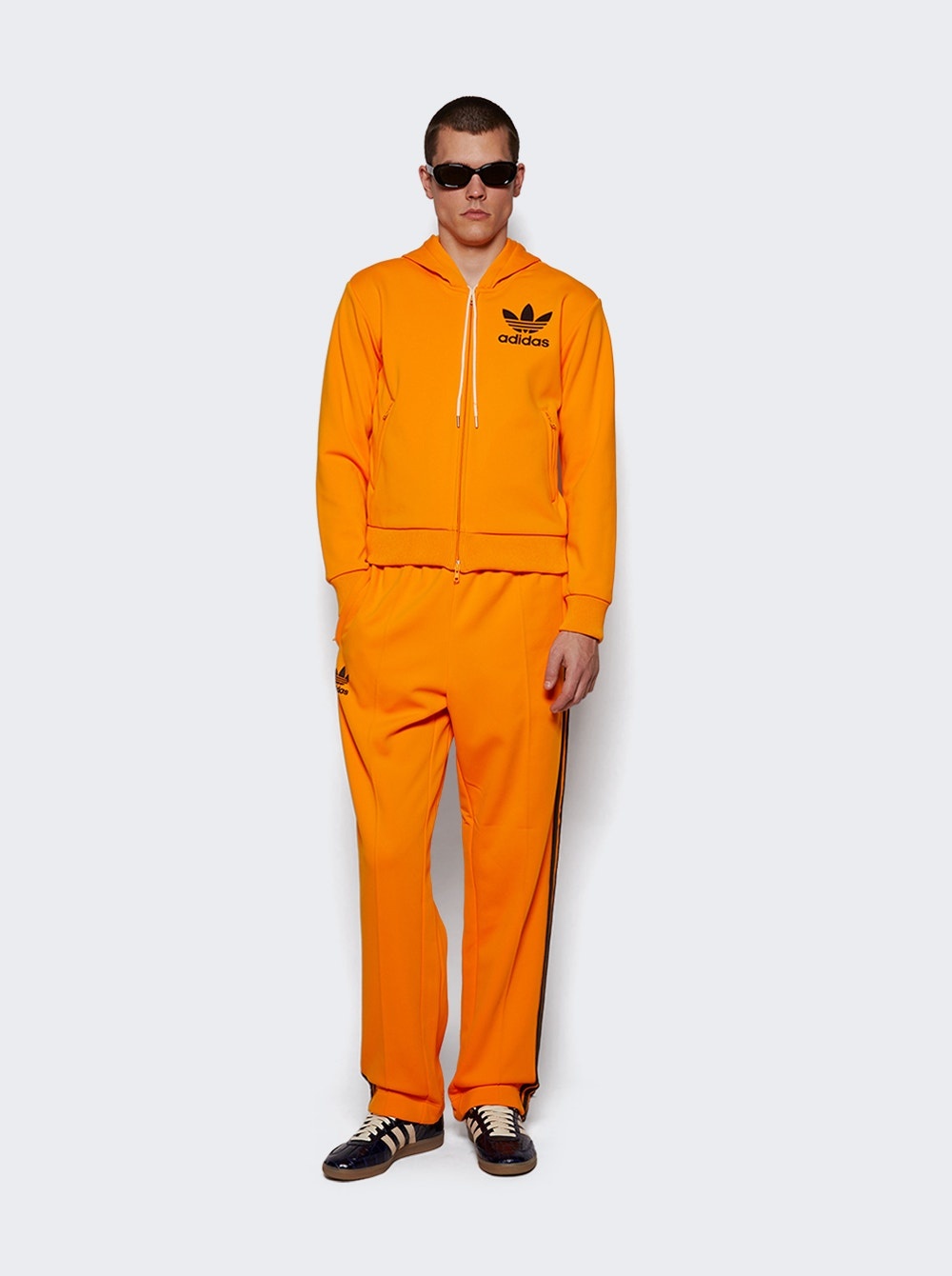 X Wales Bonner Track Hoodie Orange - 2
