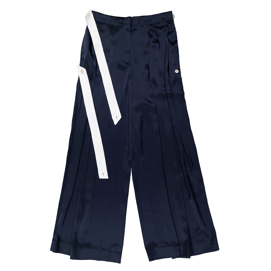 JW Anderson Crossover Strap Wide Leg Trousers - 2