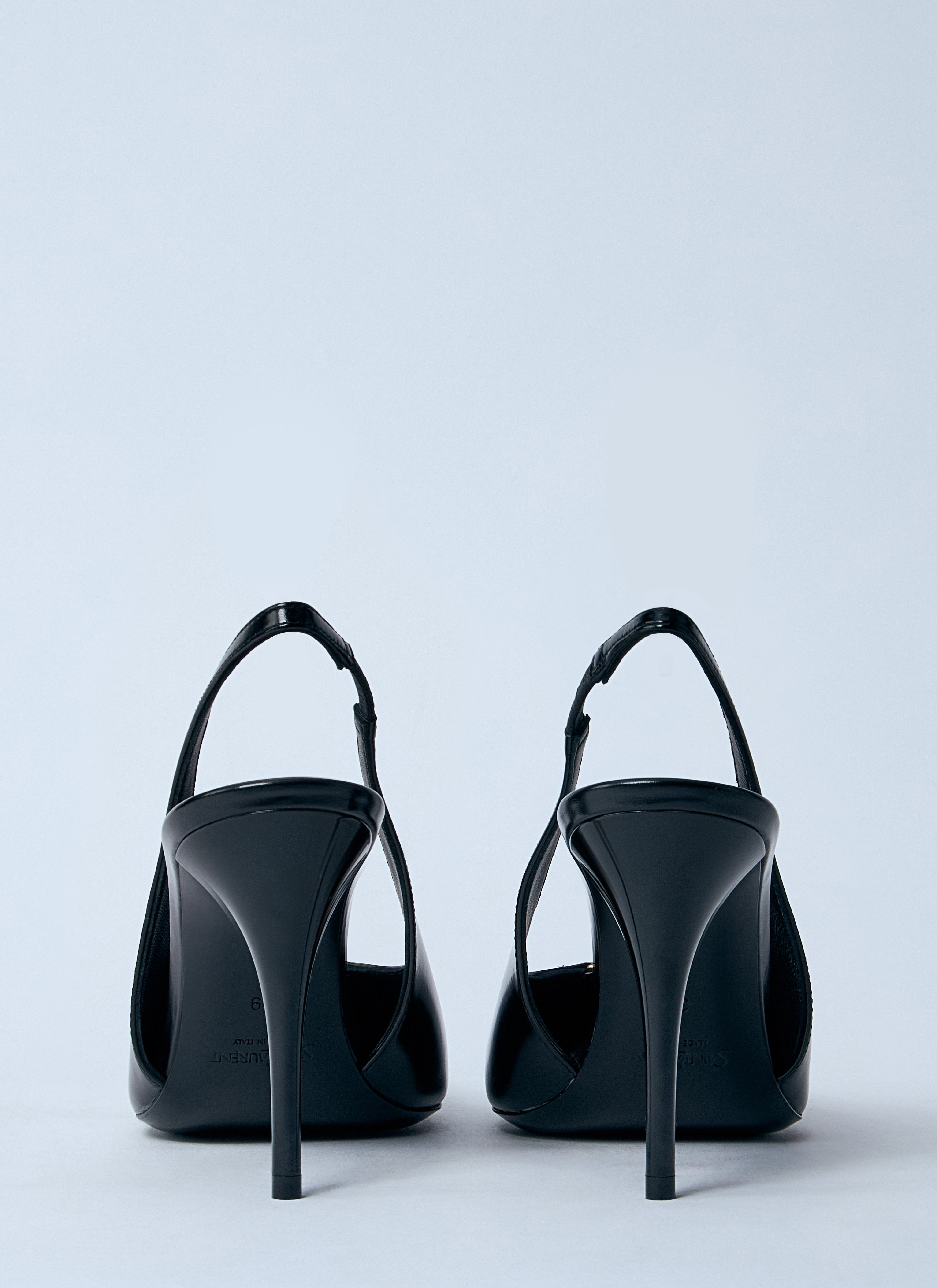 Saint Laurent Women Babylone Heeled Mules - 5