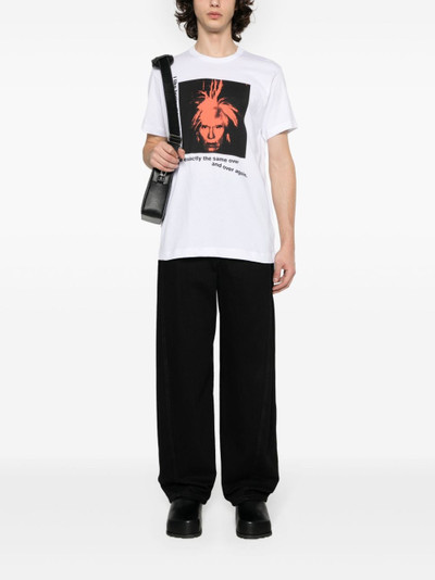 Comme des Garçons SHIRT graphic-print cotton T-shirt outlook