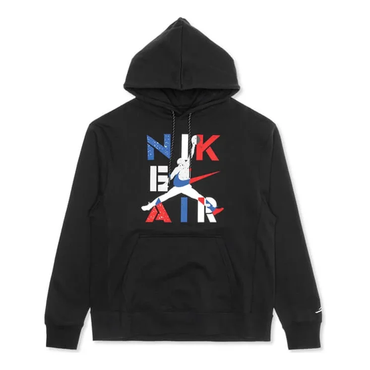 AIir Air Jordan 4 Men's J Lgc Po Hoodies 'Black' CQ8291-010 - 1