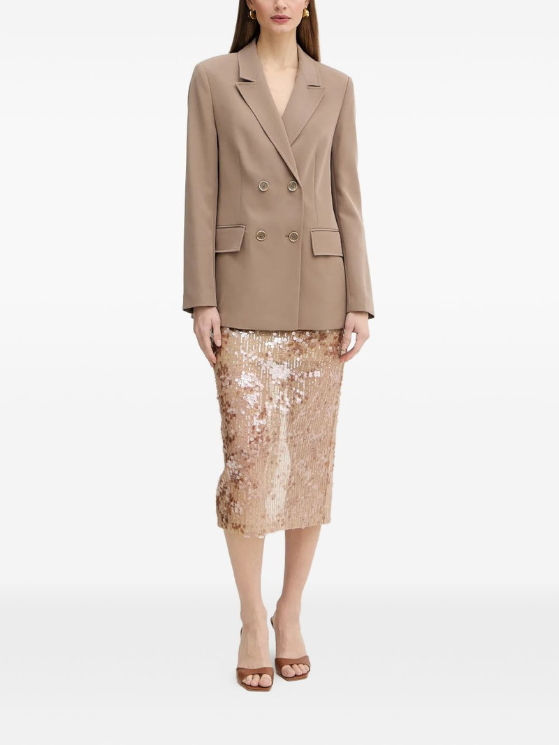 GUESS USA double-breasted blazer outlook