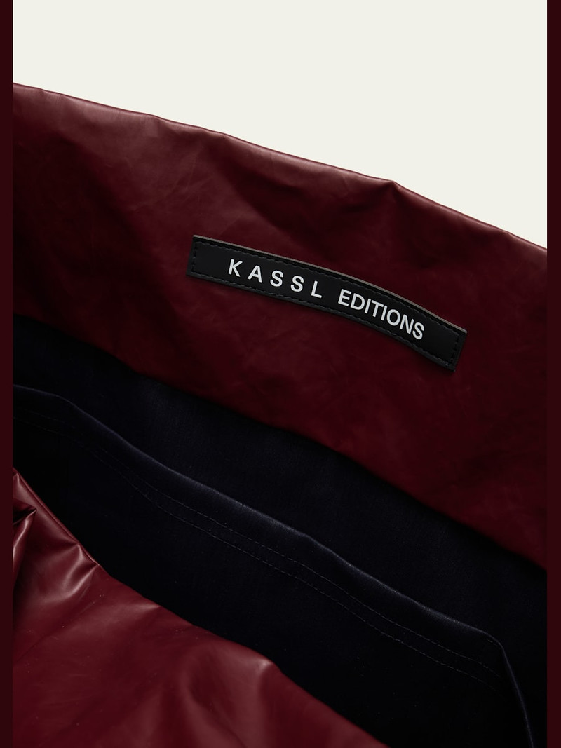 KASSL Editions Oil Faux-Leather Shoulder Bag outlook