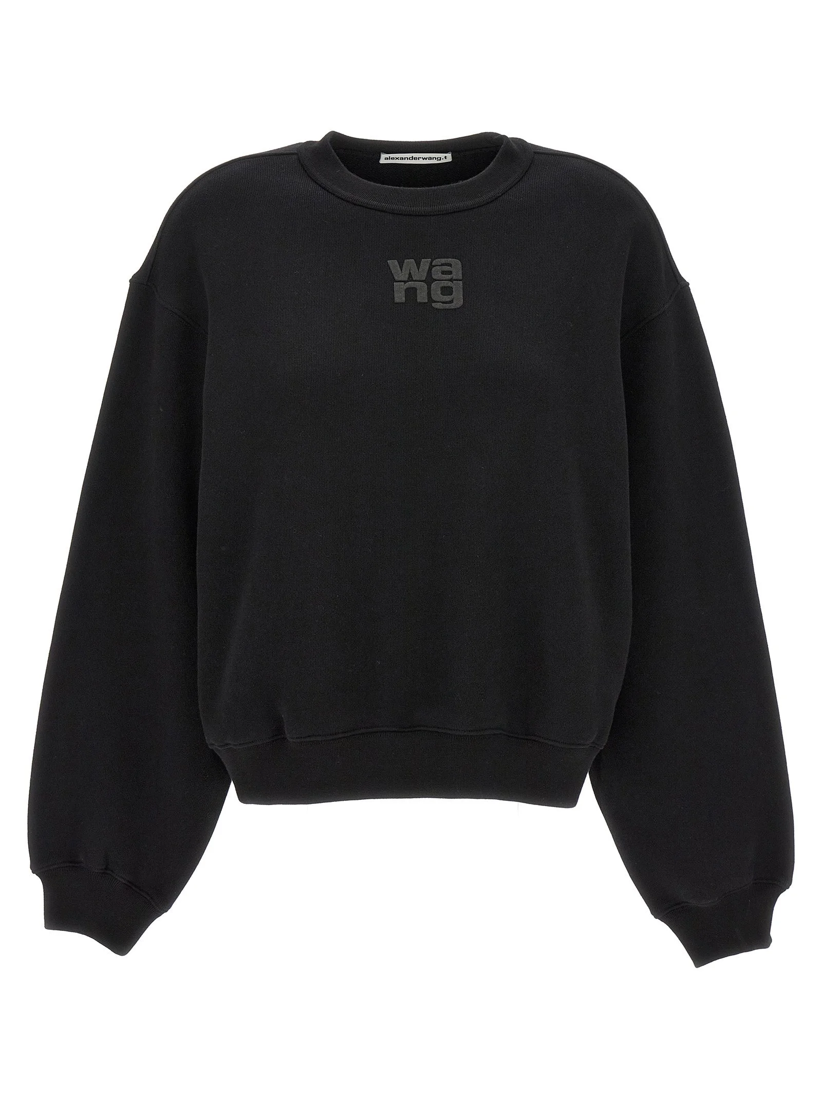 Essential Terry Sweatshirt Black - 1