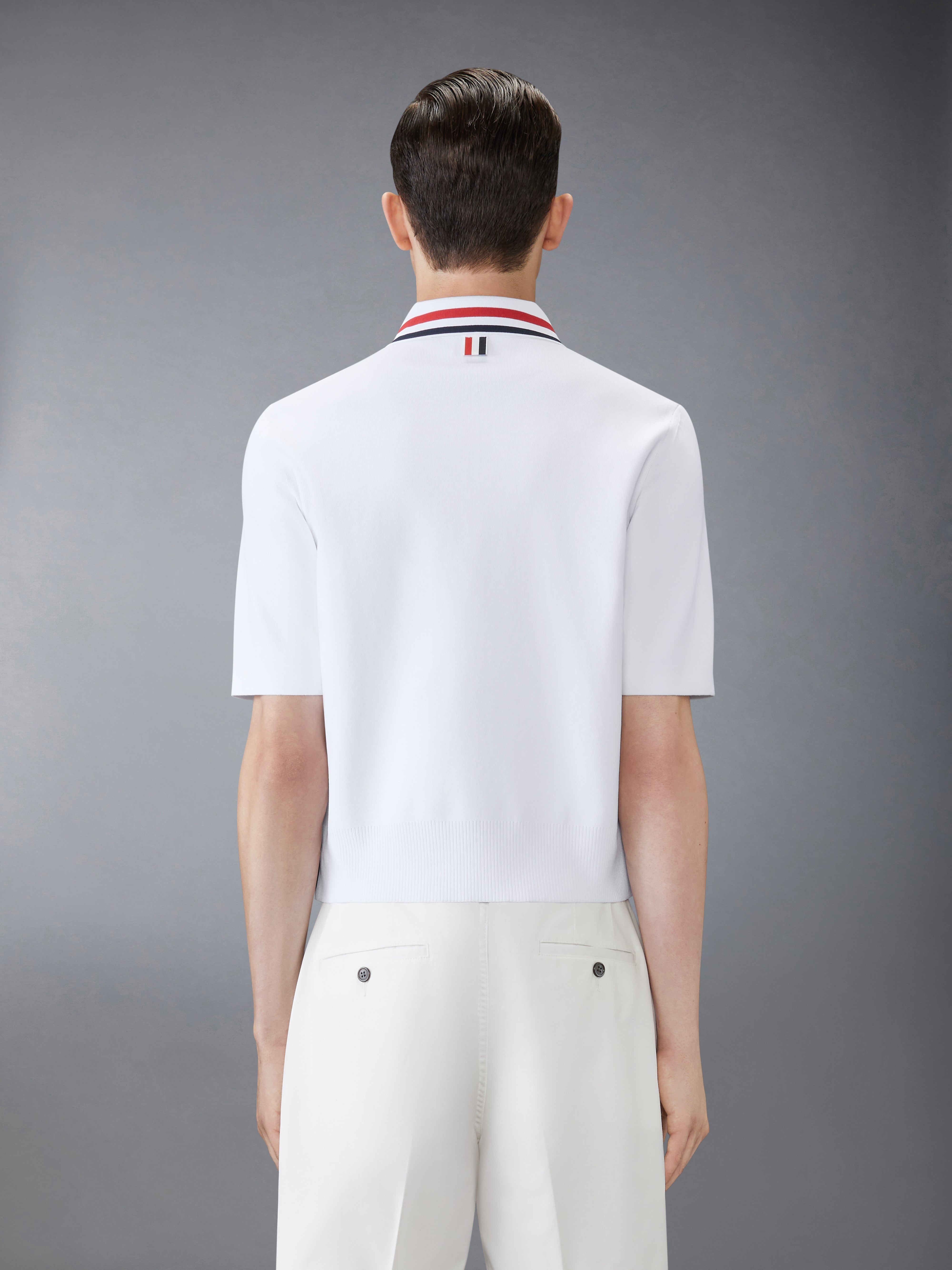 STRETCH VISCOSE TENNIS POLO - 3
