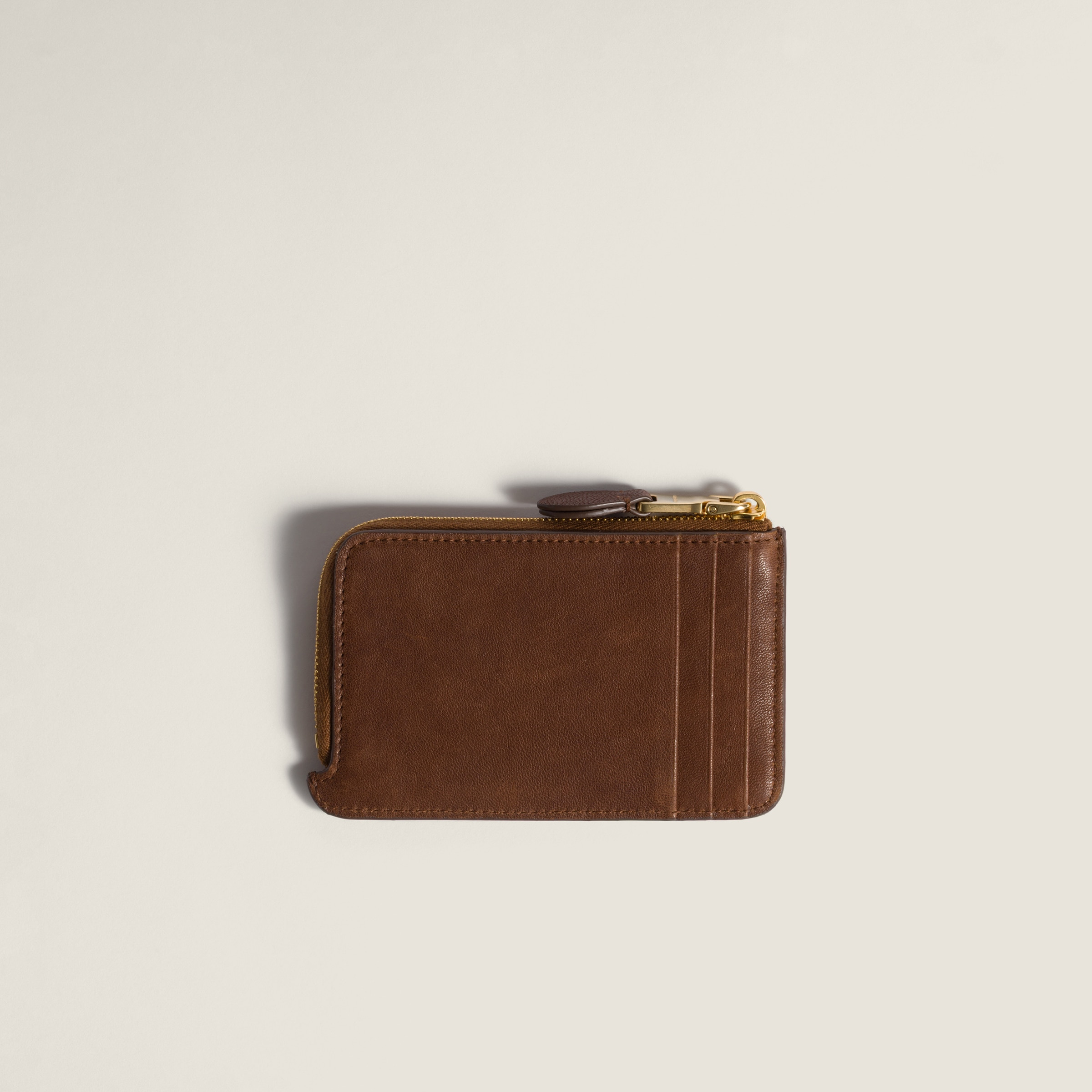 Nappa leather envelope card holder - 3
