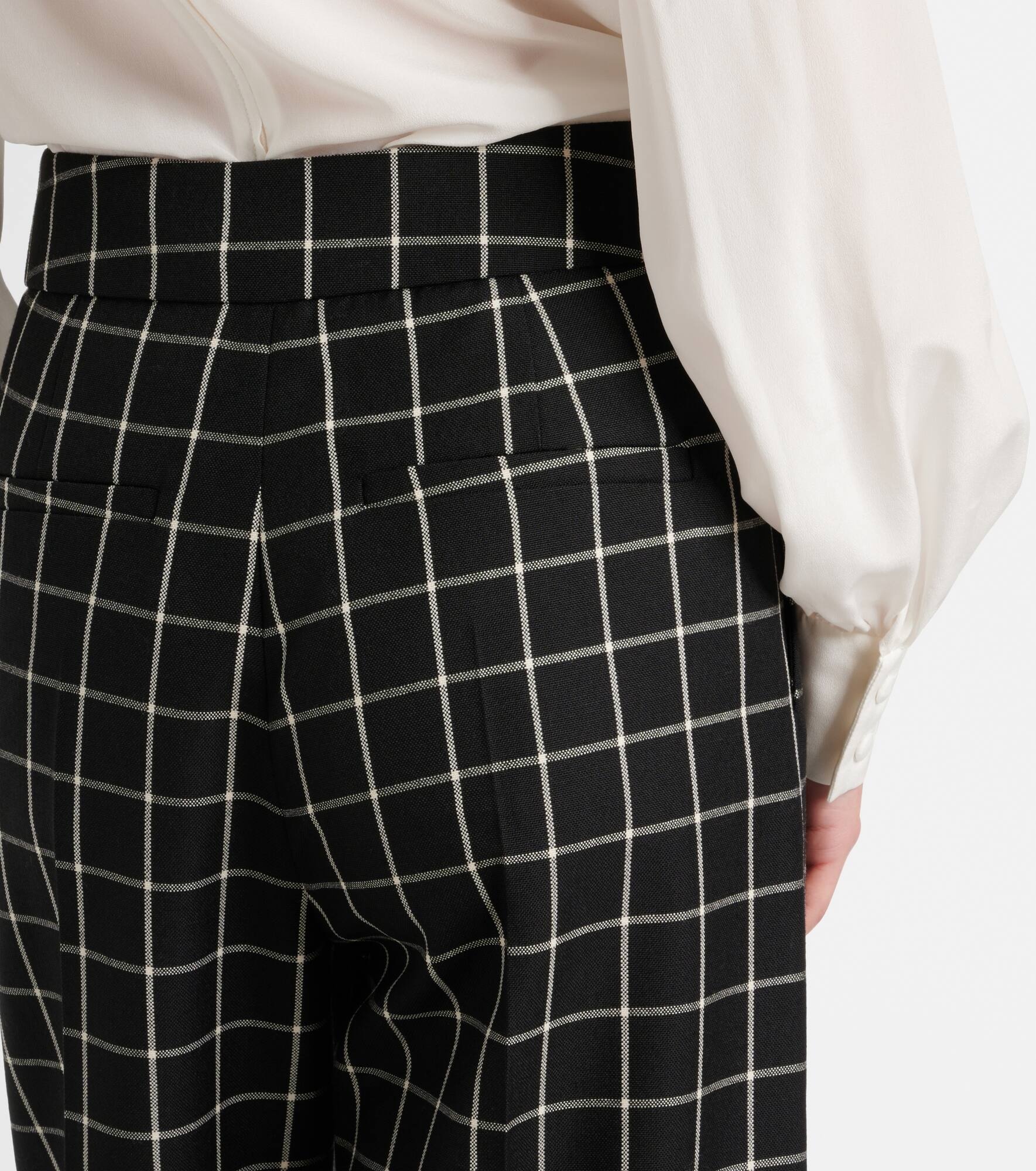 Mossi virgin wool wide-leg pants - 6
