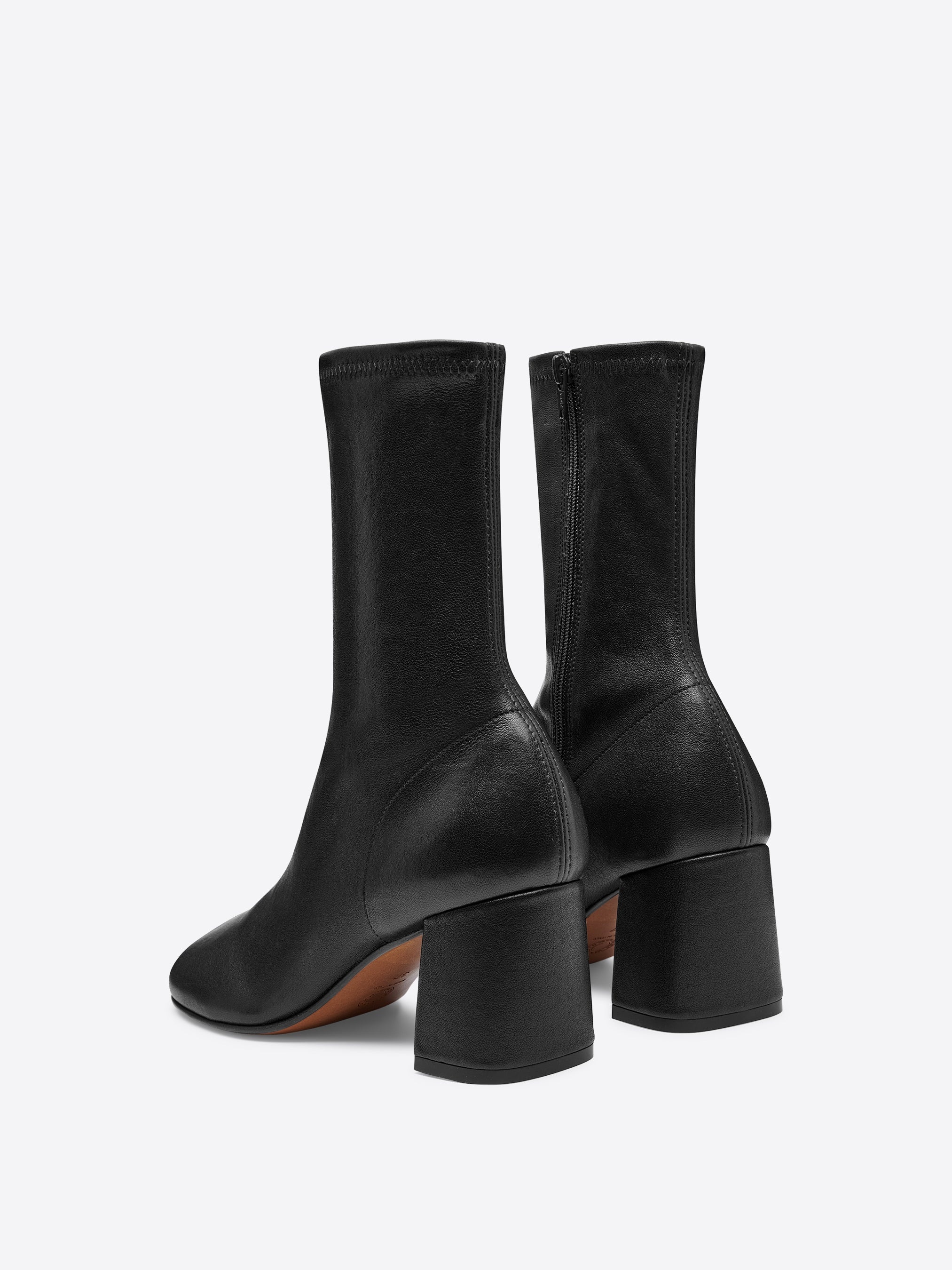 HEELED LEATHER BOOTS - 4