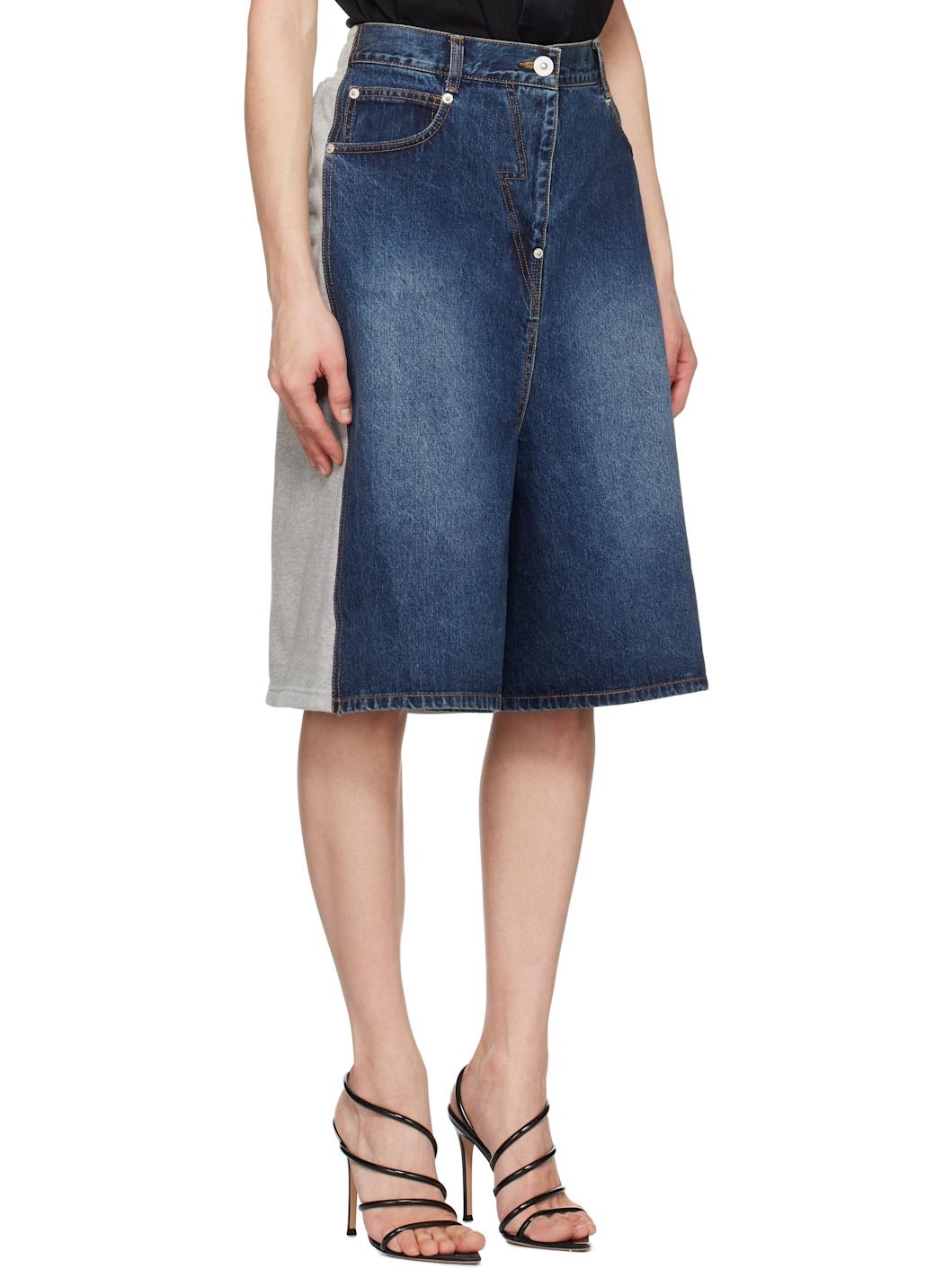Blue Hybrid Regular Skort - 2