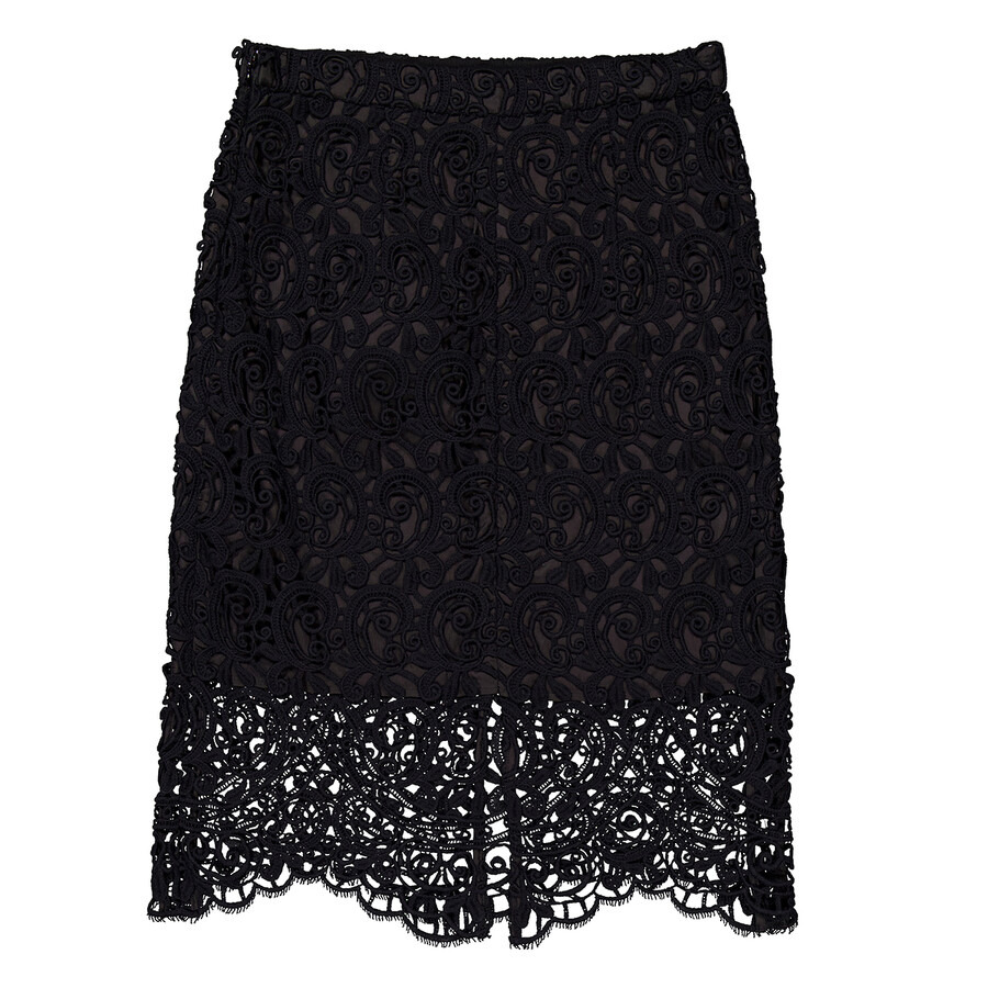 Burberry Floral Lace Detailed Skirt - 2