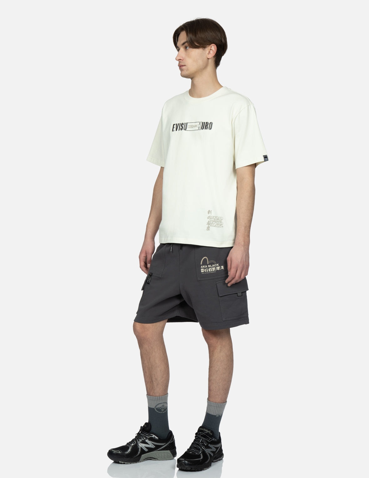 Multi-Pocket Cargo Sweat Shorts - 3