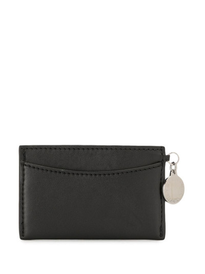 Stella McCartney logo plaque cardholder outlook