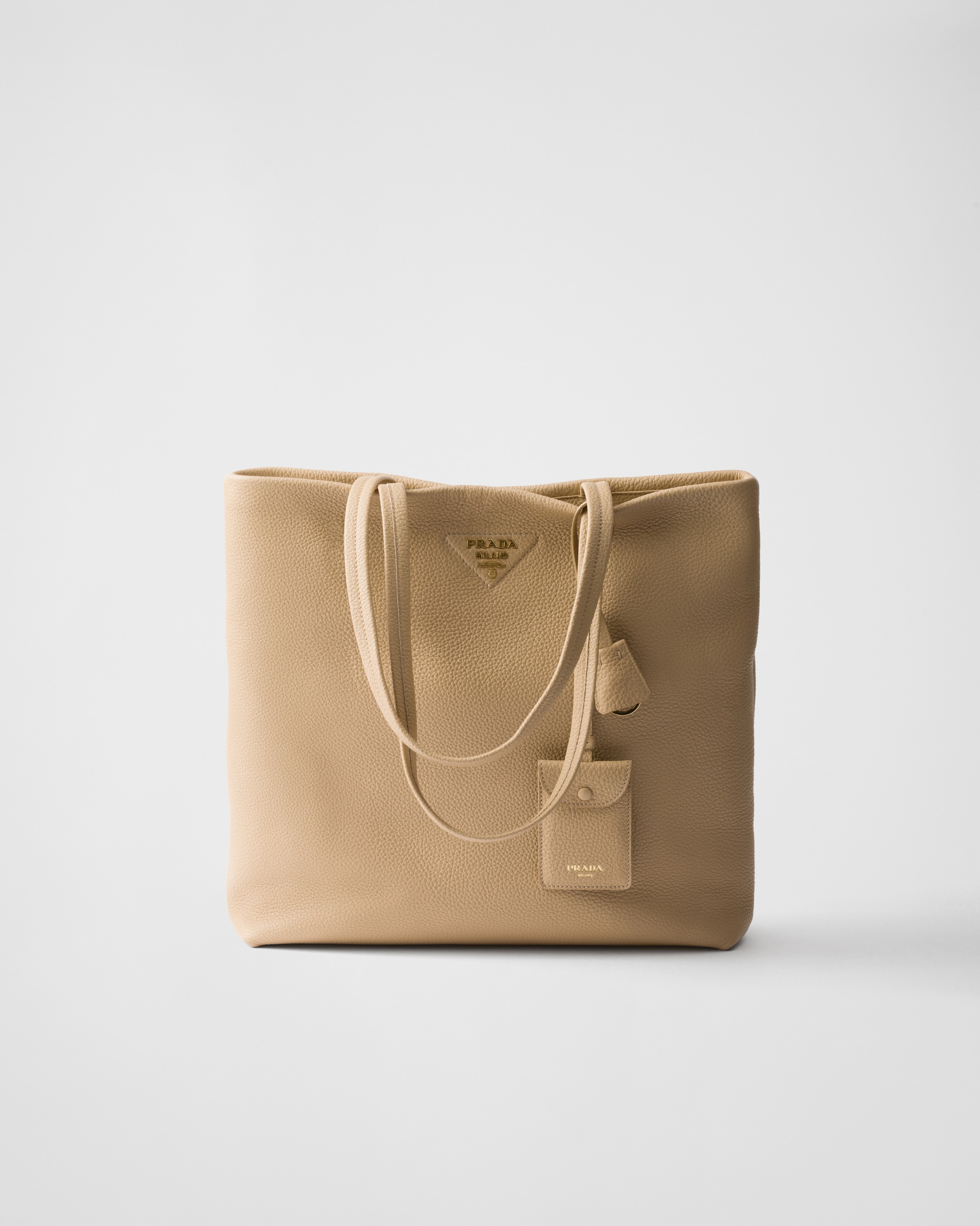 Large leather tote bag - 1