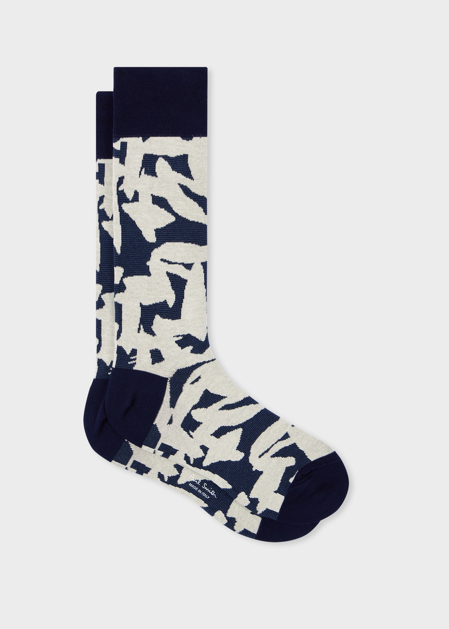 Navy 'Marks' Socks - 1