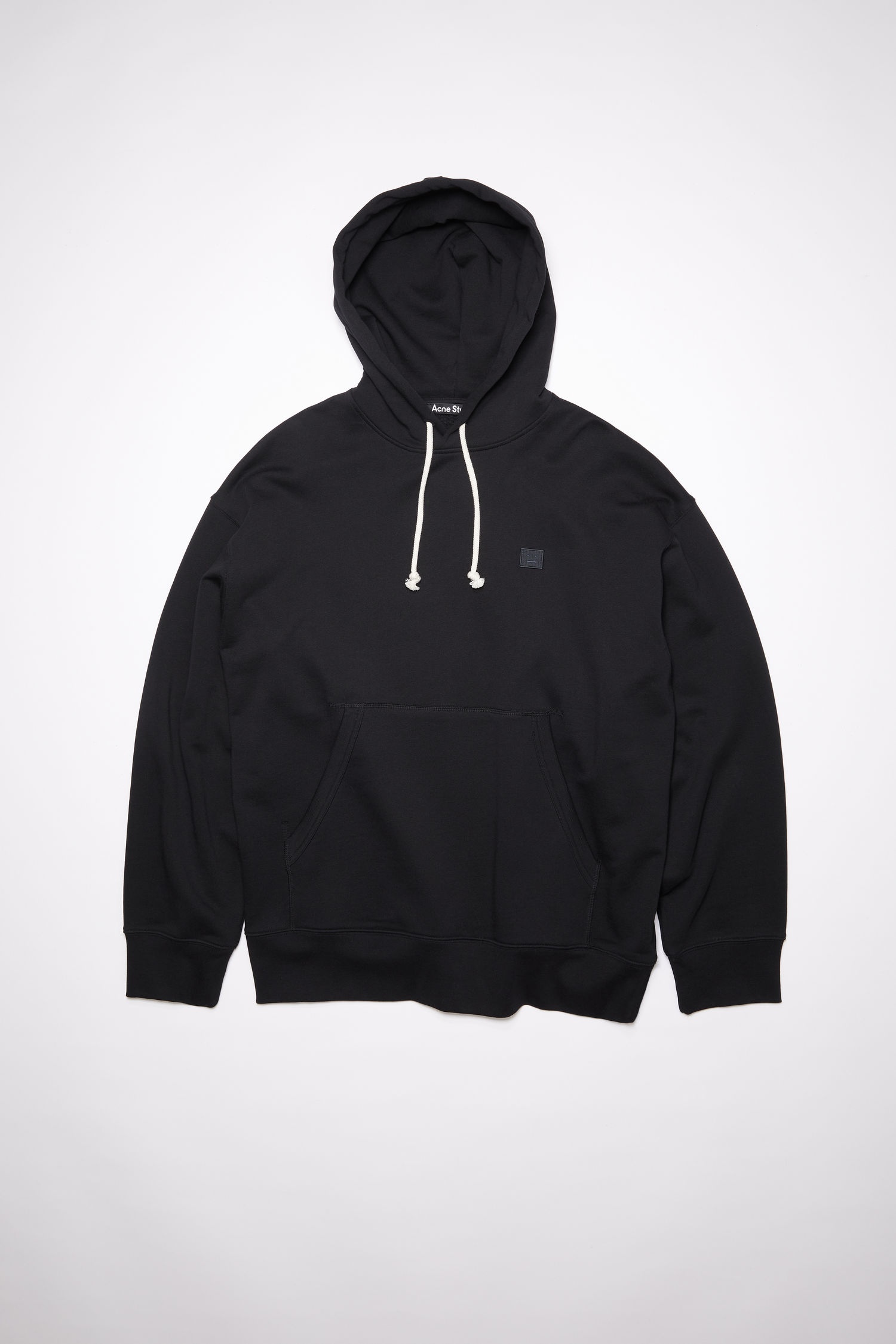 Hooded sweatshirt - Black - 1