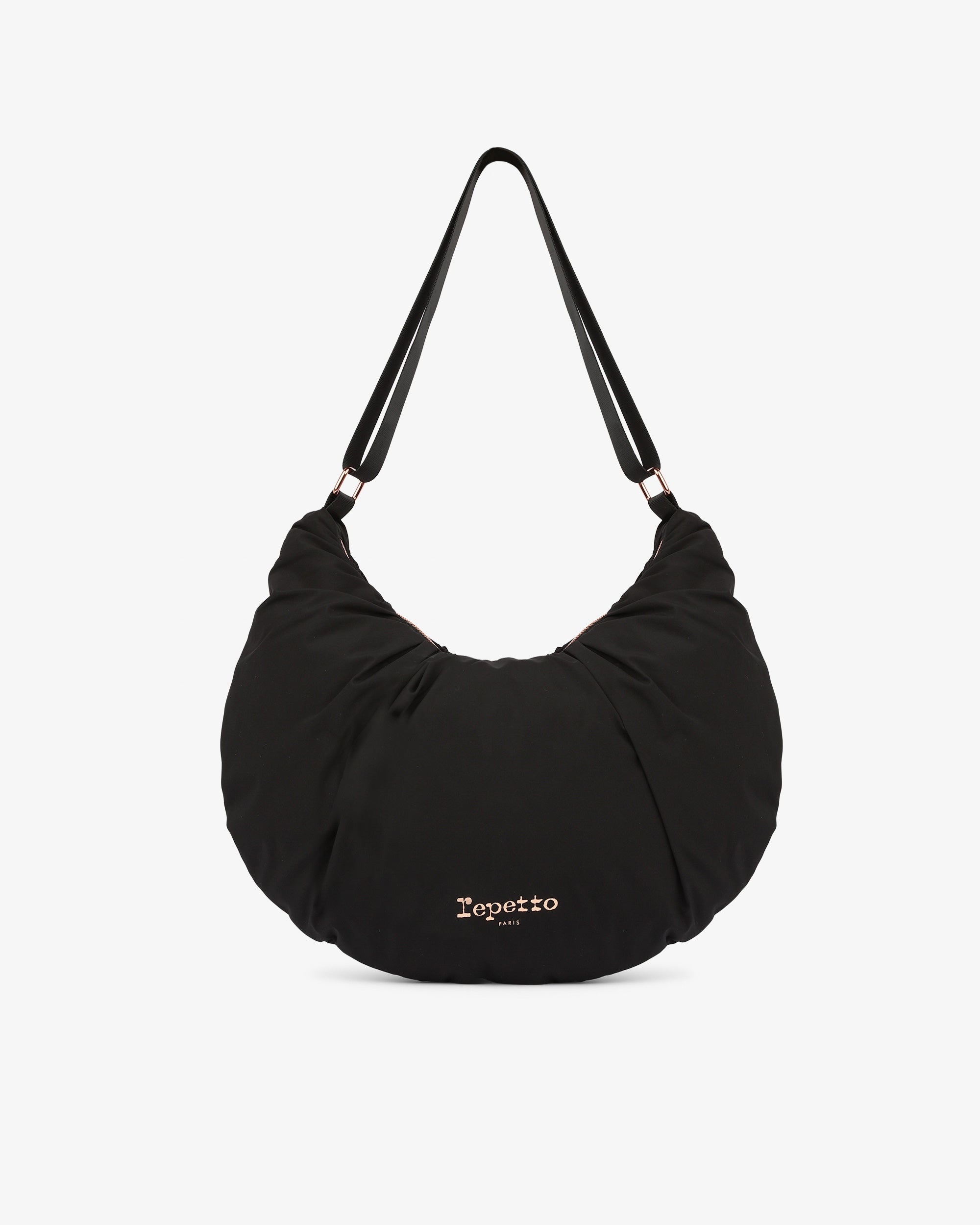 LUNE PADDED NYLON HALF-MOON BAG - 1