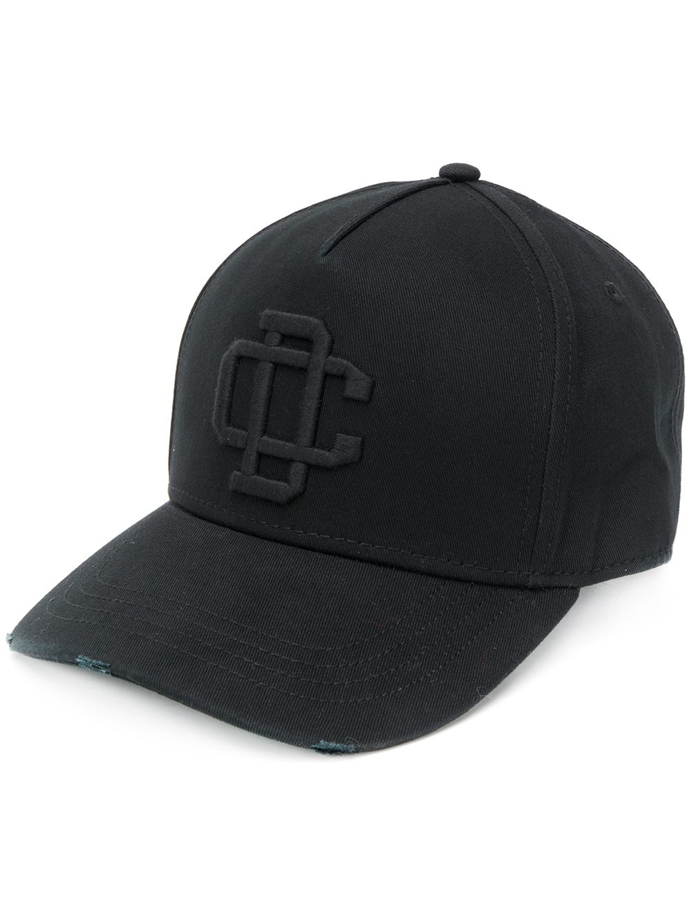 embroidered logo baseball cap - 1