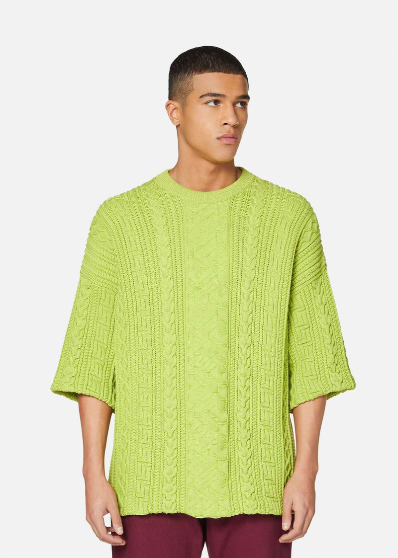 VERSACE Greca Knitted Shirt outlook