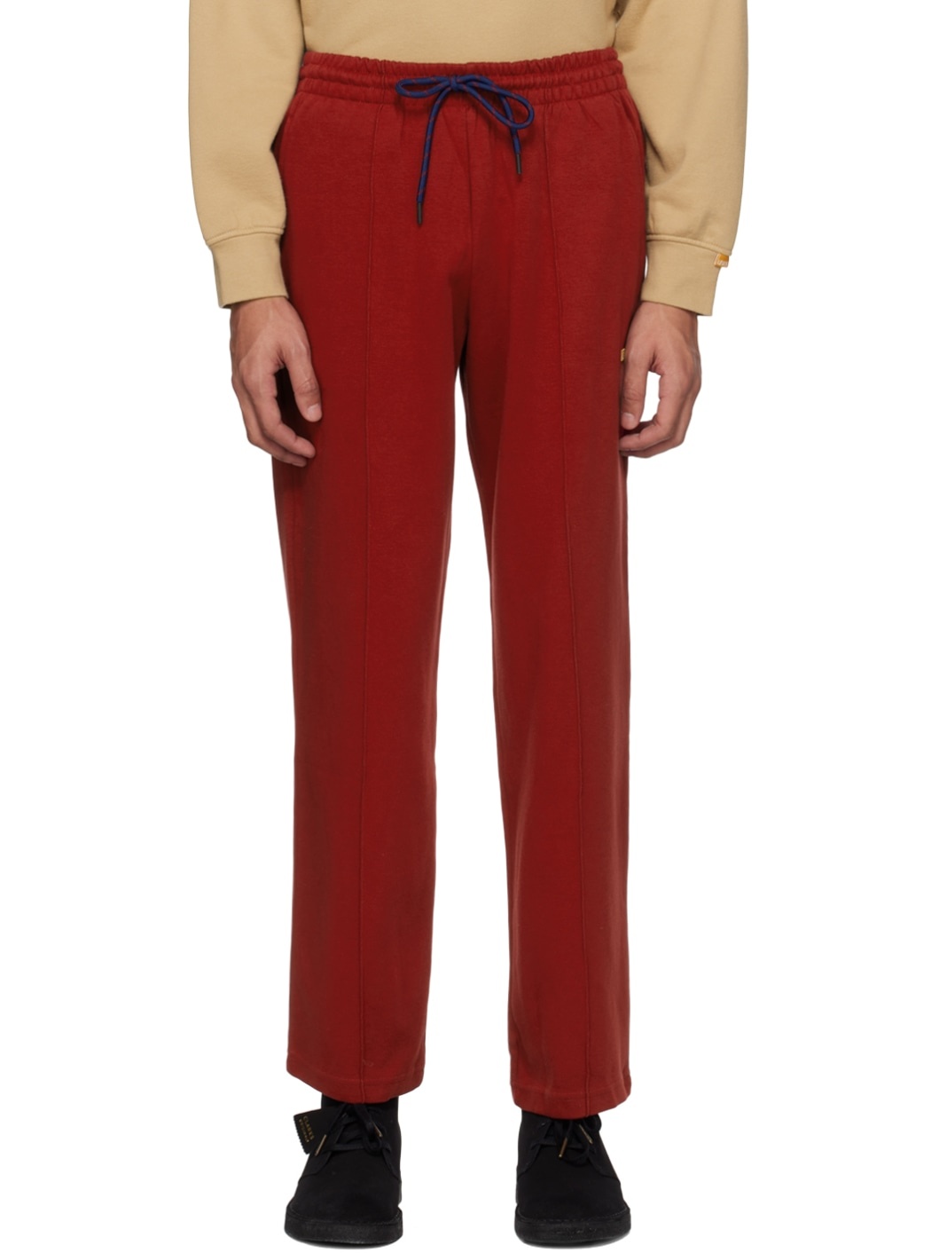 Red Off Court Track Pants - 1