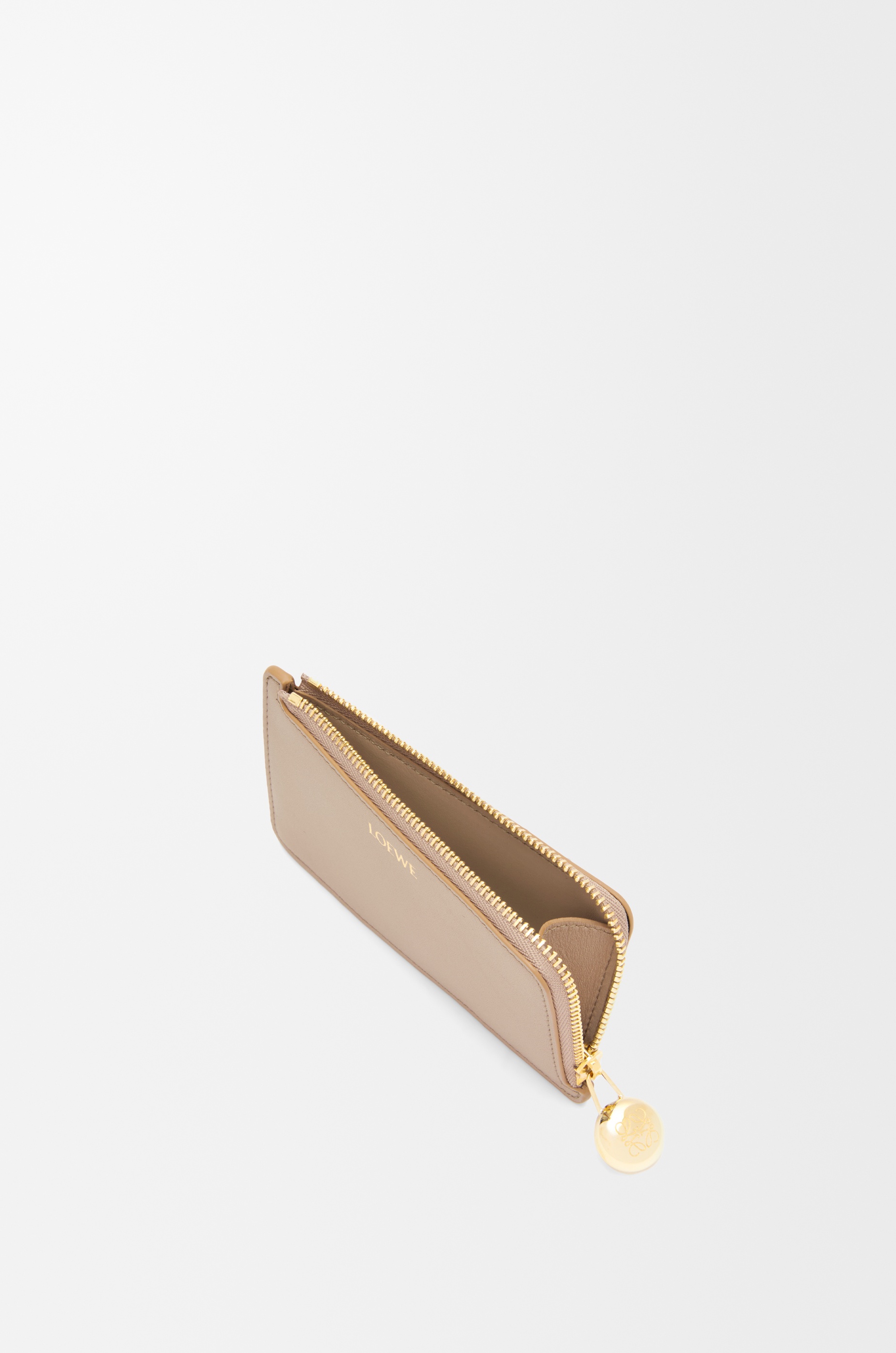 Pebble coin cardholder in shiny nappa calfskin - 3