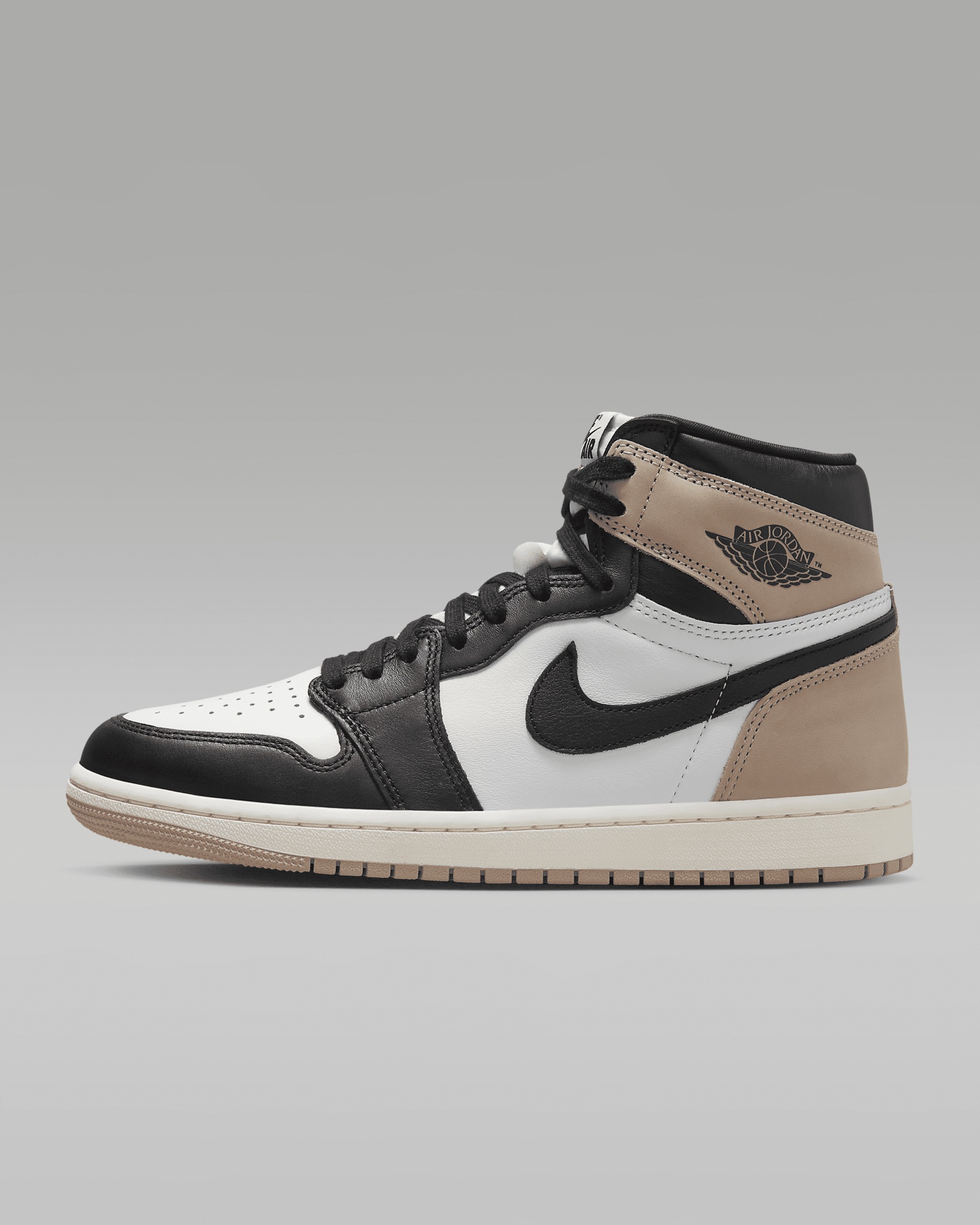 Women's Air Jordan 1 Retro High OG "Latte" Shoes - 1