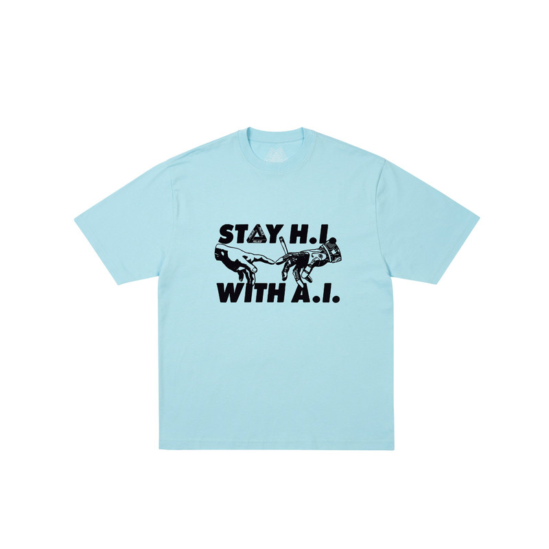 INDICA T-SHIRT SKYLINE BLUE 1