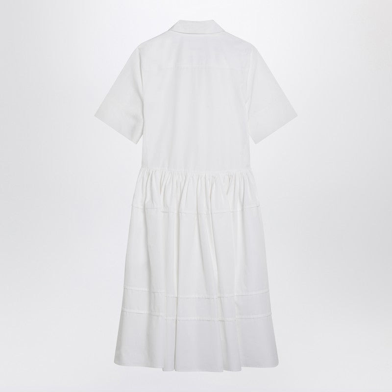 Jil Sander White Cotton Chemisier Dress Women - 2