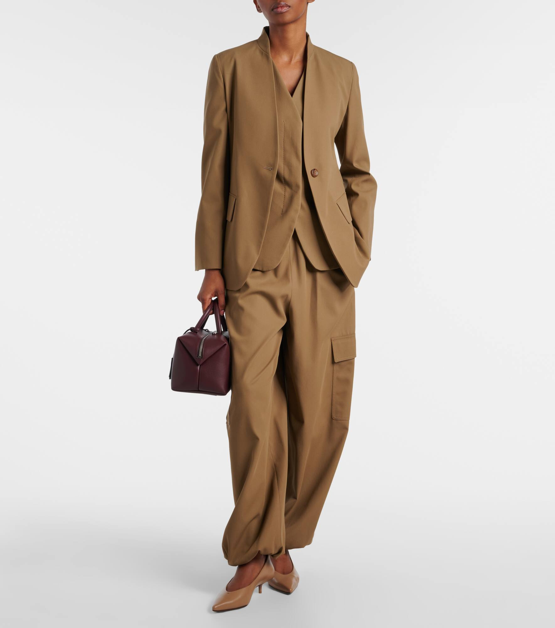 Segnale cotton twill blazer - 2