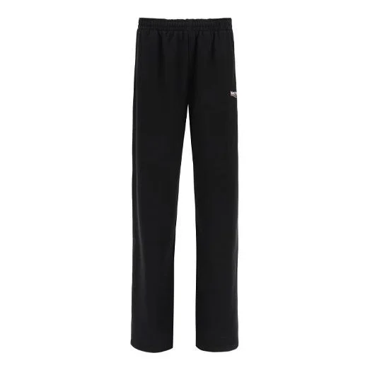 Balenciaga Political Campaign Sweatpants 'Black' 641602TIV531070 - 1