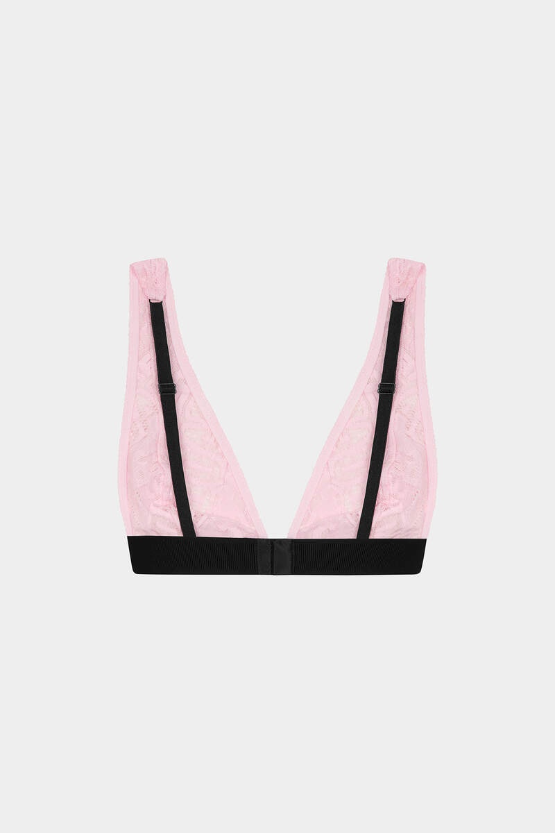 DSQ2 LACE TRIANGLE BRA - 2