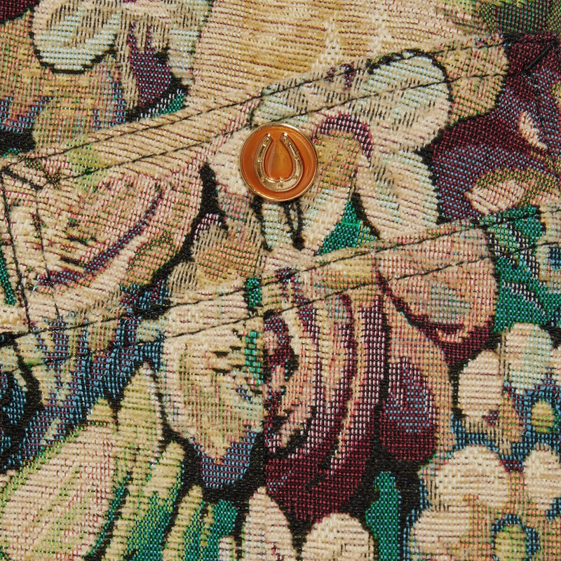 Bunny and flower jacquard skirt 5