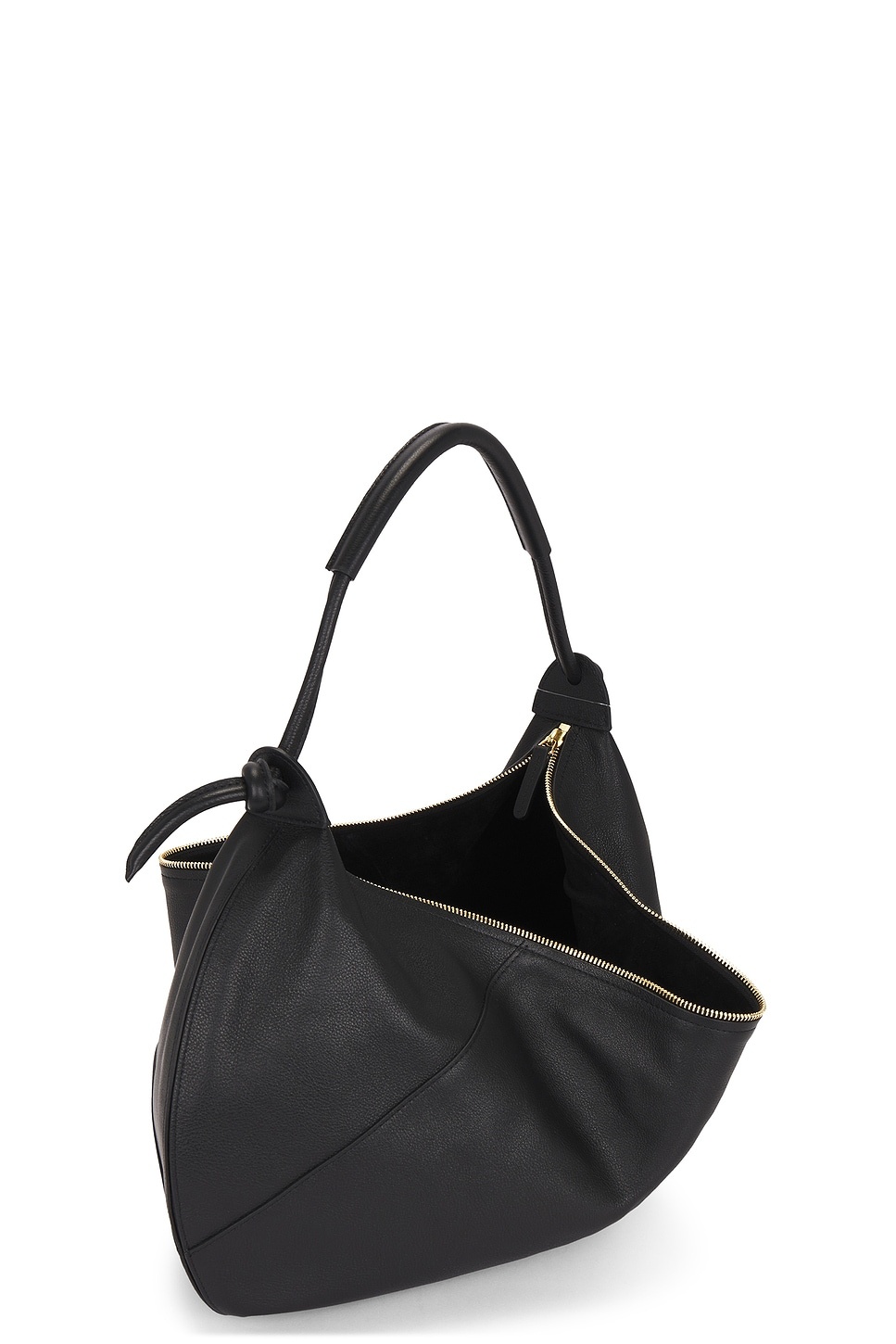 関税送料込Mansur Gavriel Fortuna Hobo Bag Fortuna Bag - Black
