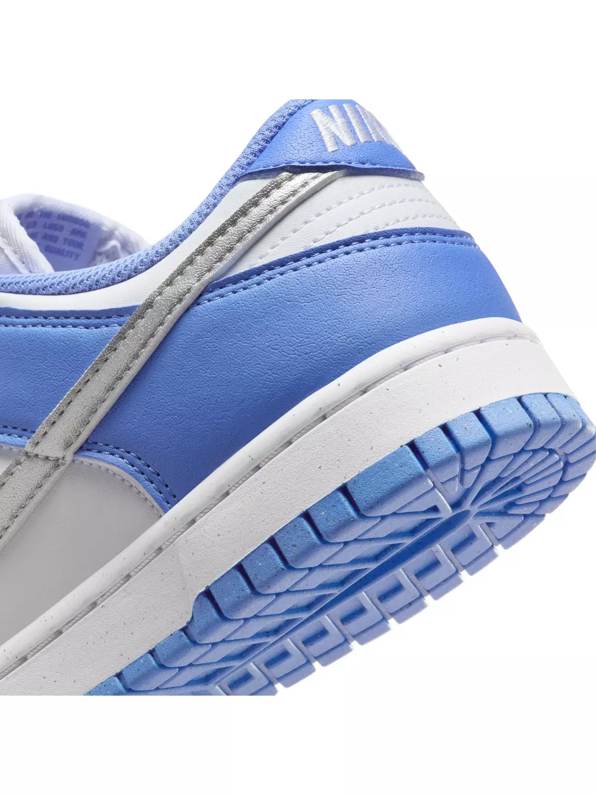 Dunk Low "Royal Pulse/Metallic Silver/White" Women's Shoe - 10