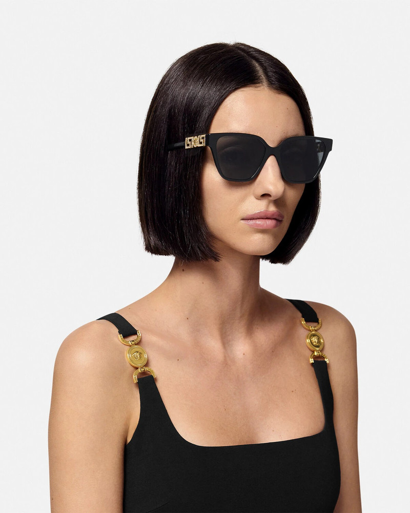 Greca Strass Butterfly Sunglasses 4