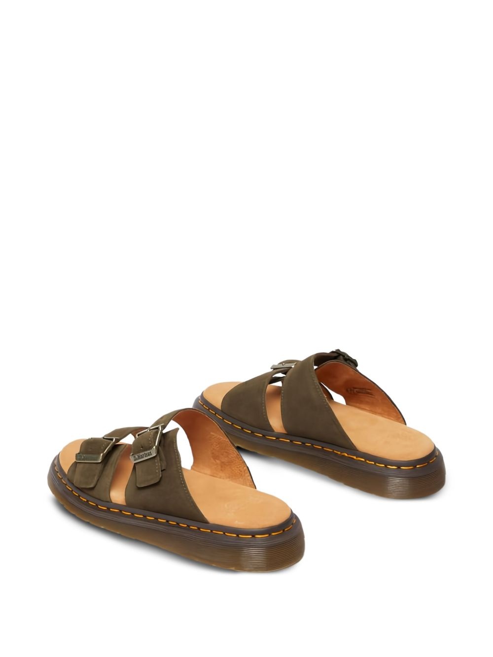 suede flat sandals - 3