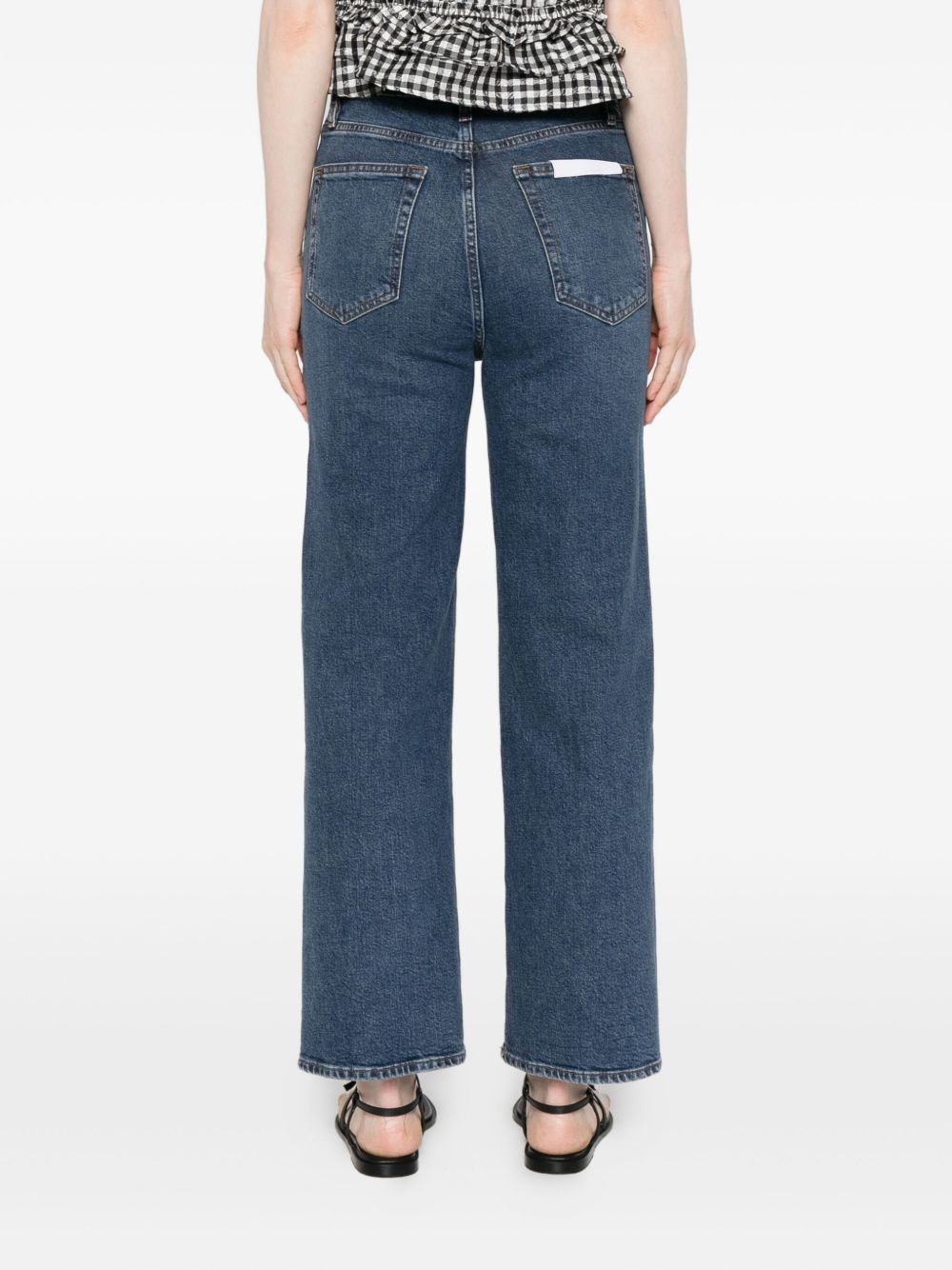 high-waisted jeans - 4