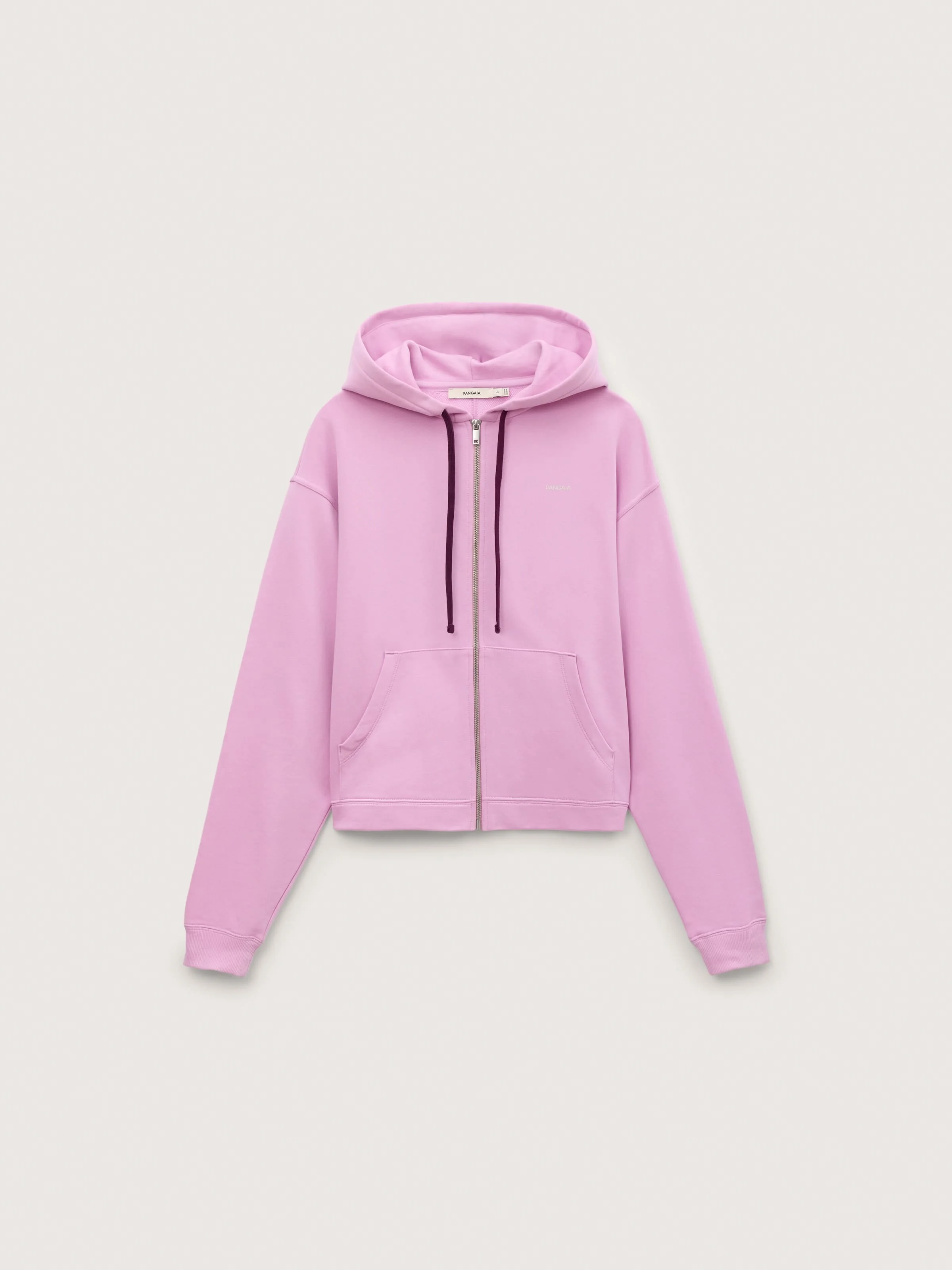 Womens Midweight Zip Up Hoodie - Blush Drift - 1
