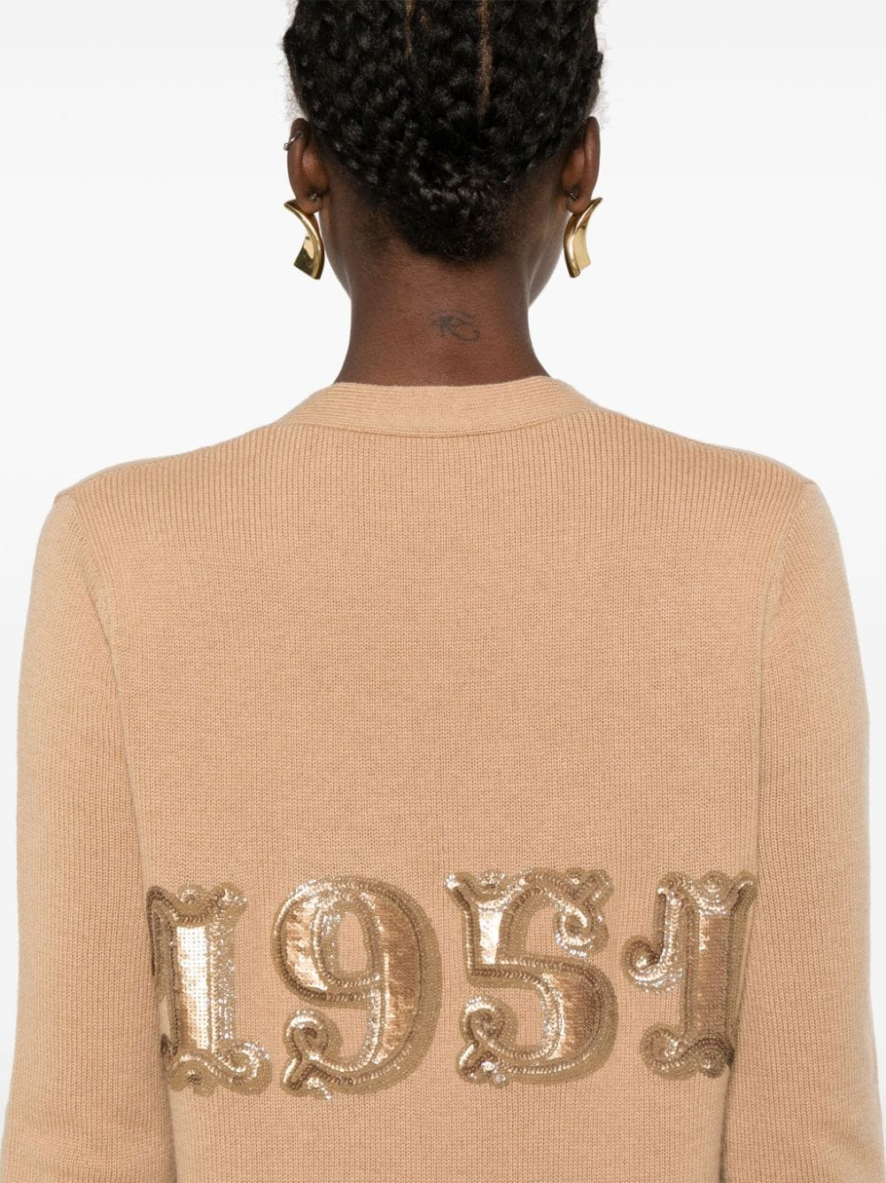 Max Mara Women Wool And Cashmere Blend Cardigan - 4