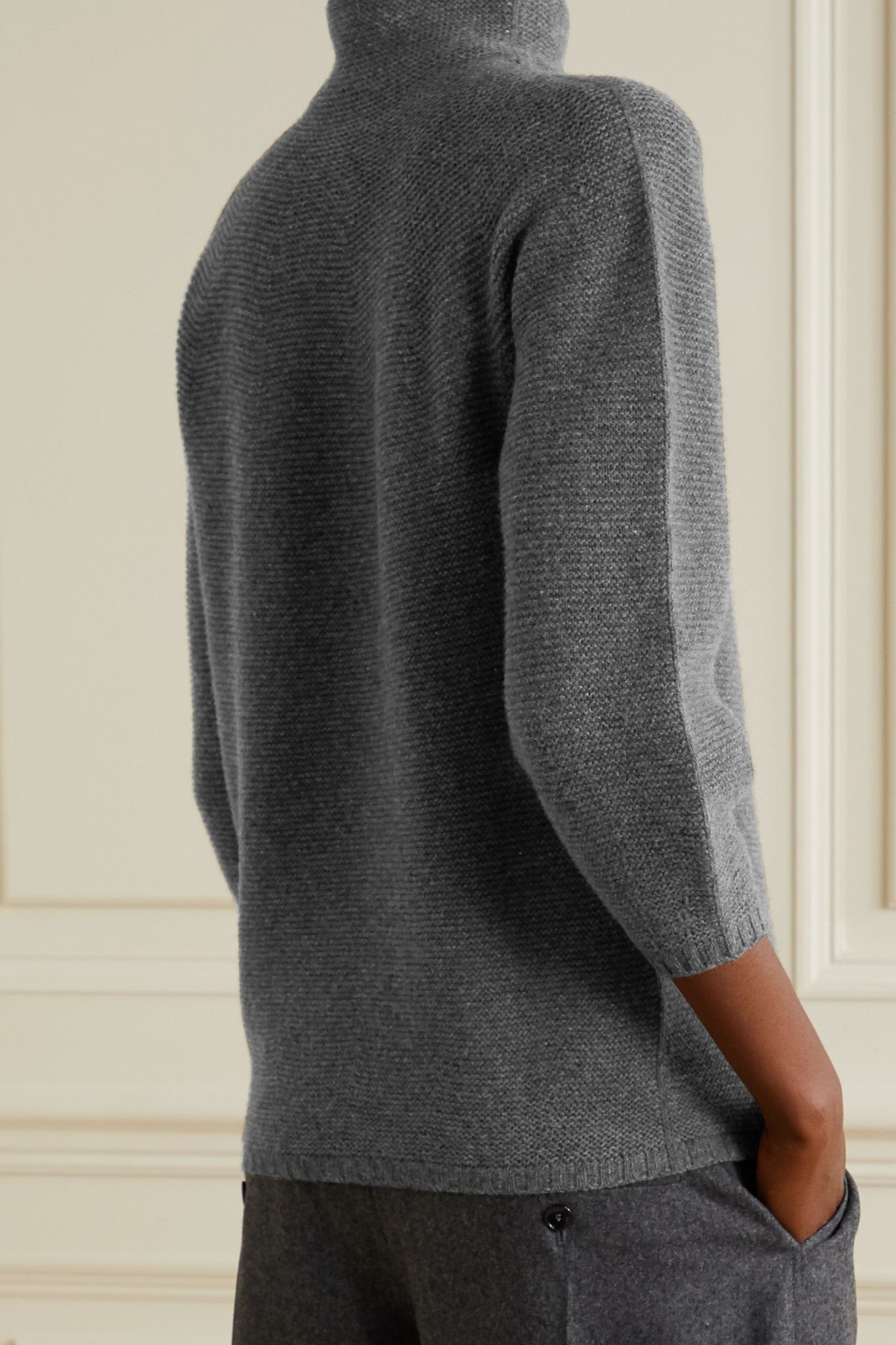 Etrusco wool and cashmere-blend turtleneck sweater - 3