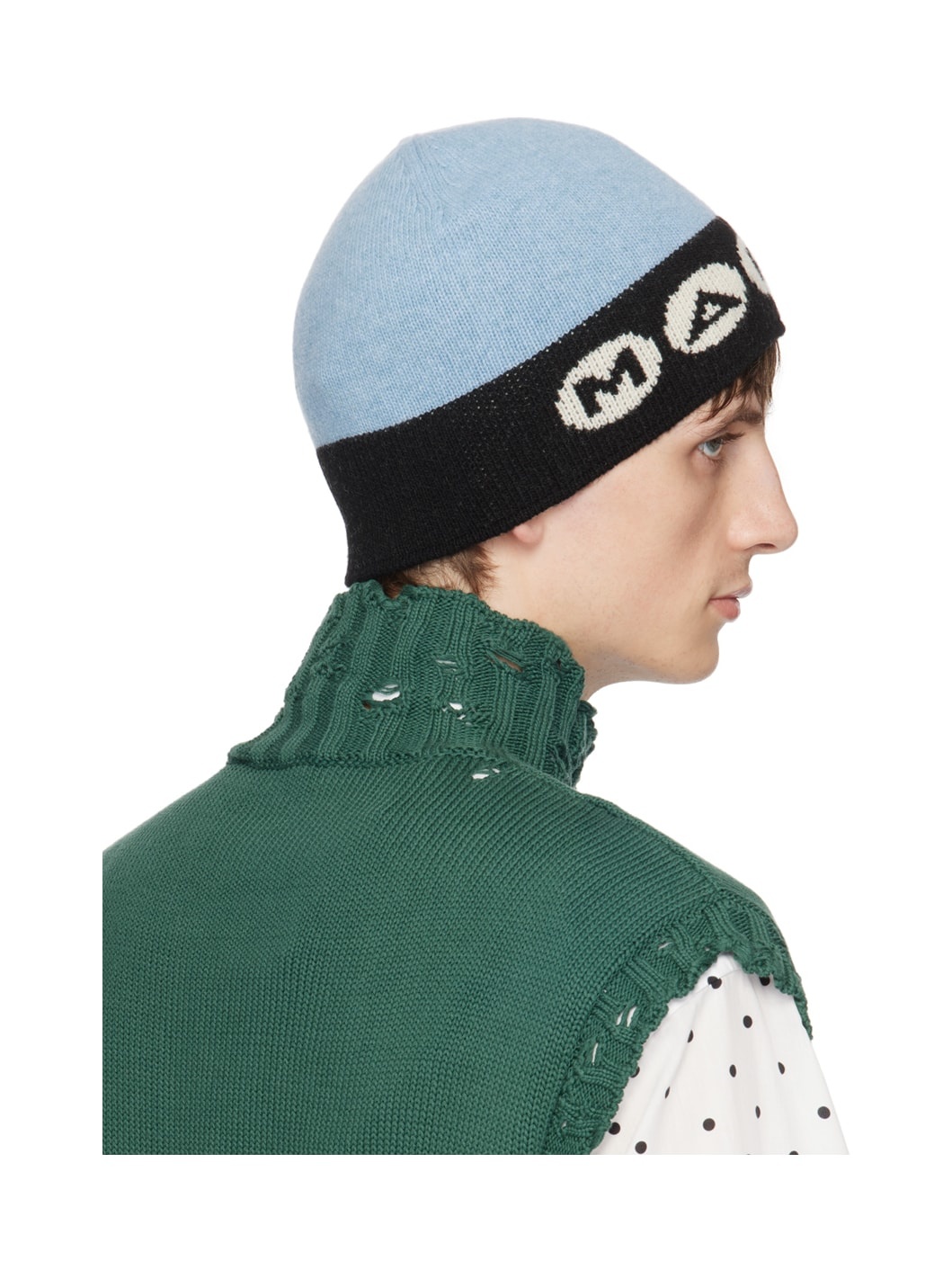 Blue Dots Beanie - 3