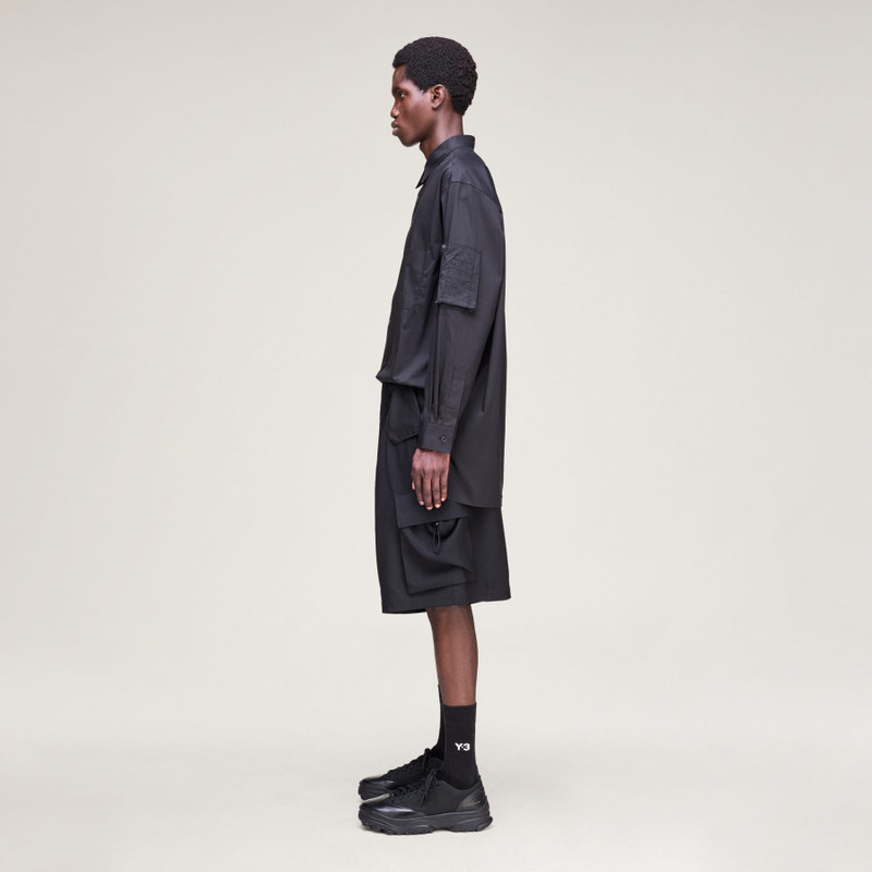 Y-3 SPORT UNIFORM CARGO SHORTS 4