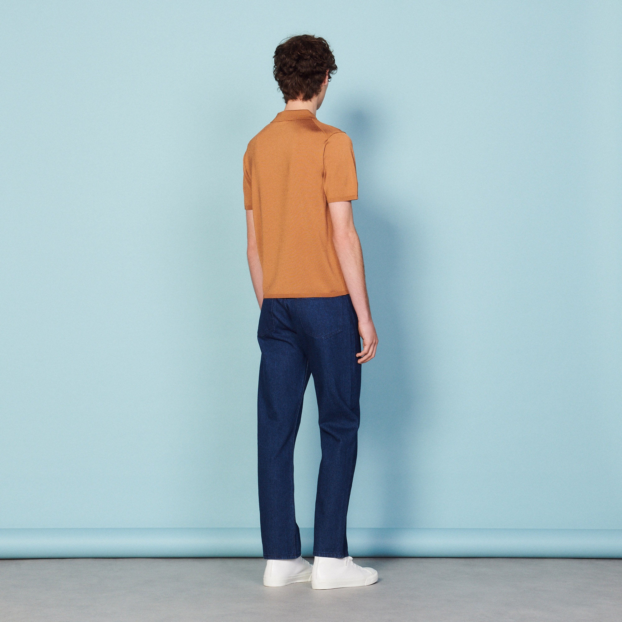 Knitted polo shirt - 3