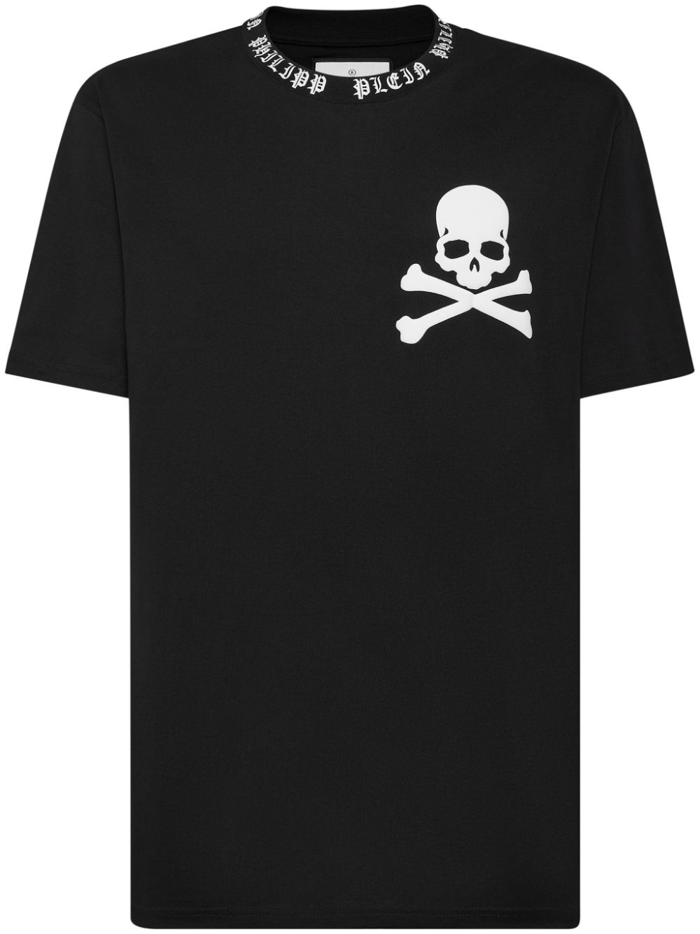 skull-print cotton T-shirt - 1