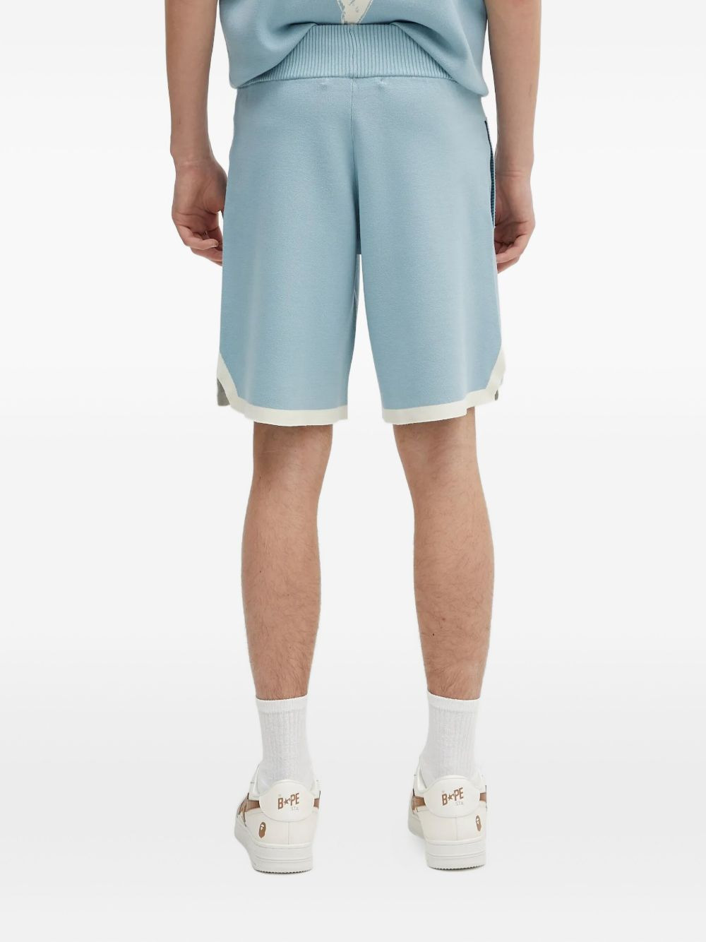 embroidered-flowers shorts - 4