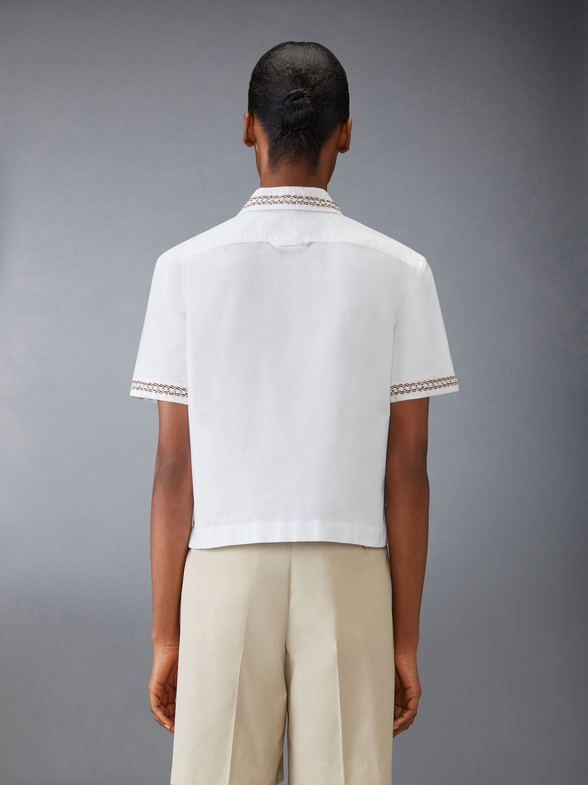 Oxford Cropped Shirt - 2