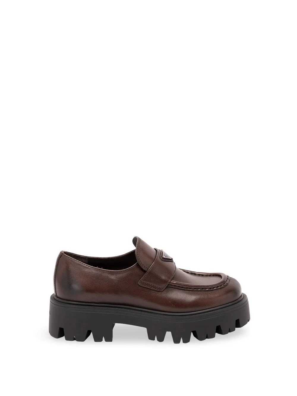 Prada Women Vintage Leather Loafers - 1