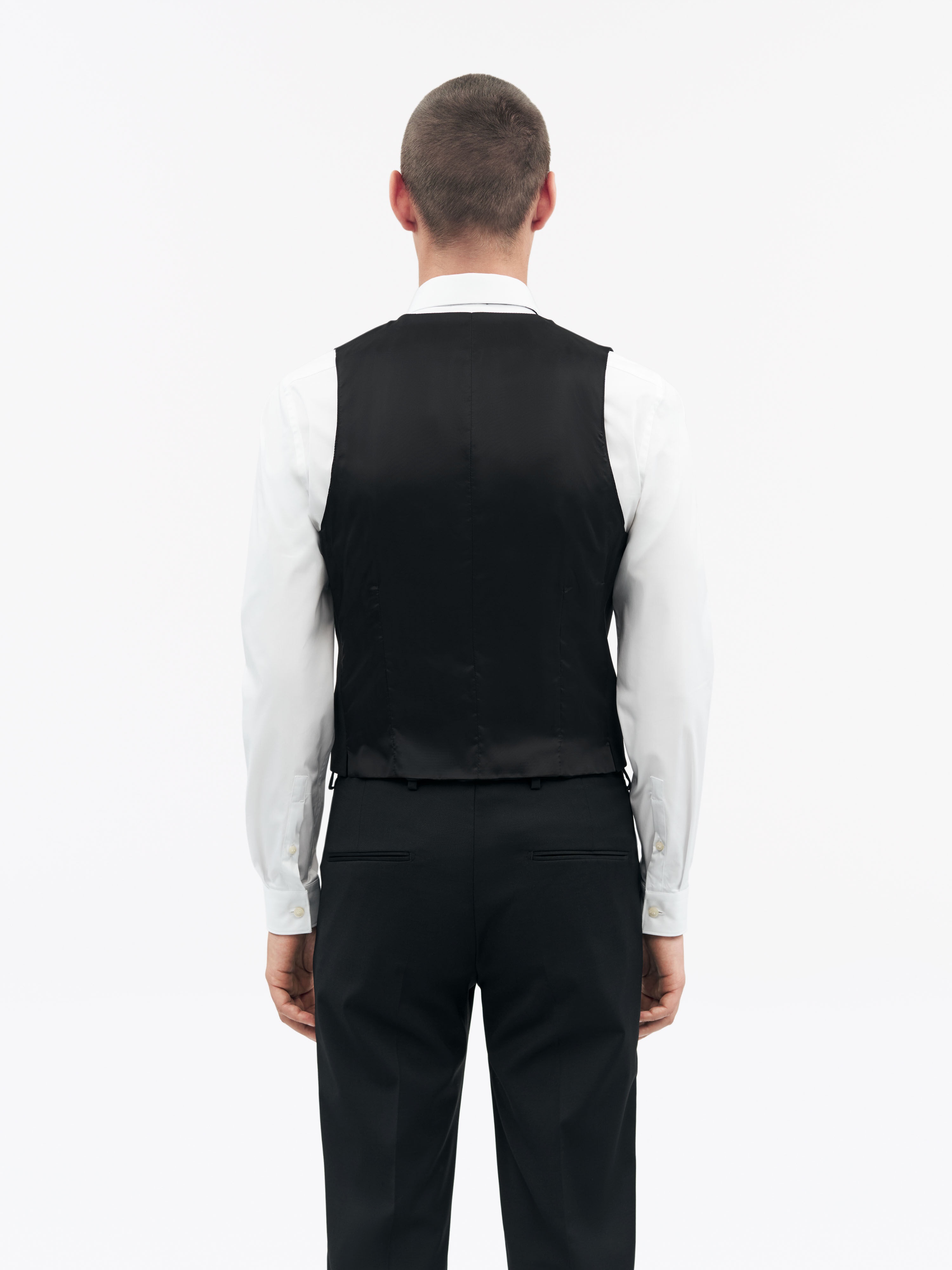 Wayde Wool Blend Waistcoat - 4