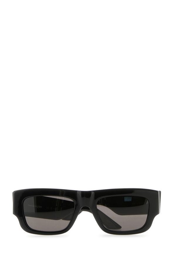 【送料&関税込】Alexander McQueen Black Acetate Punk Rivet S Alexander McQueen Black Acetate Punk Rivet Sunglasses